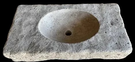 Antique Limestone Sink