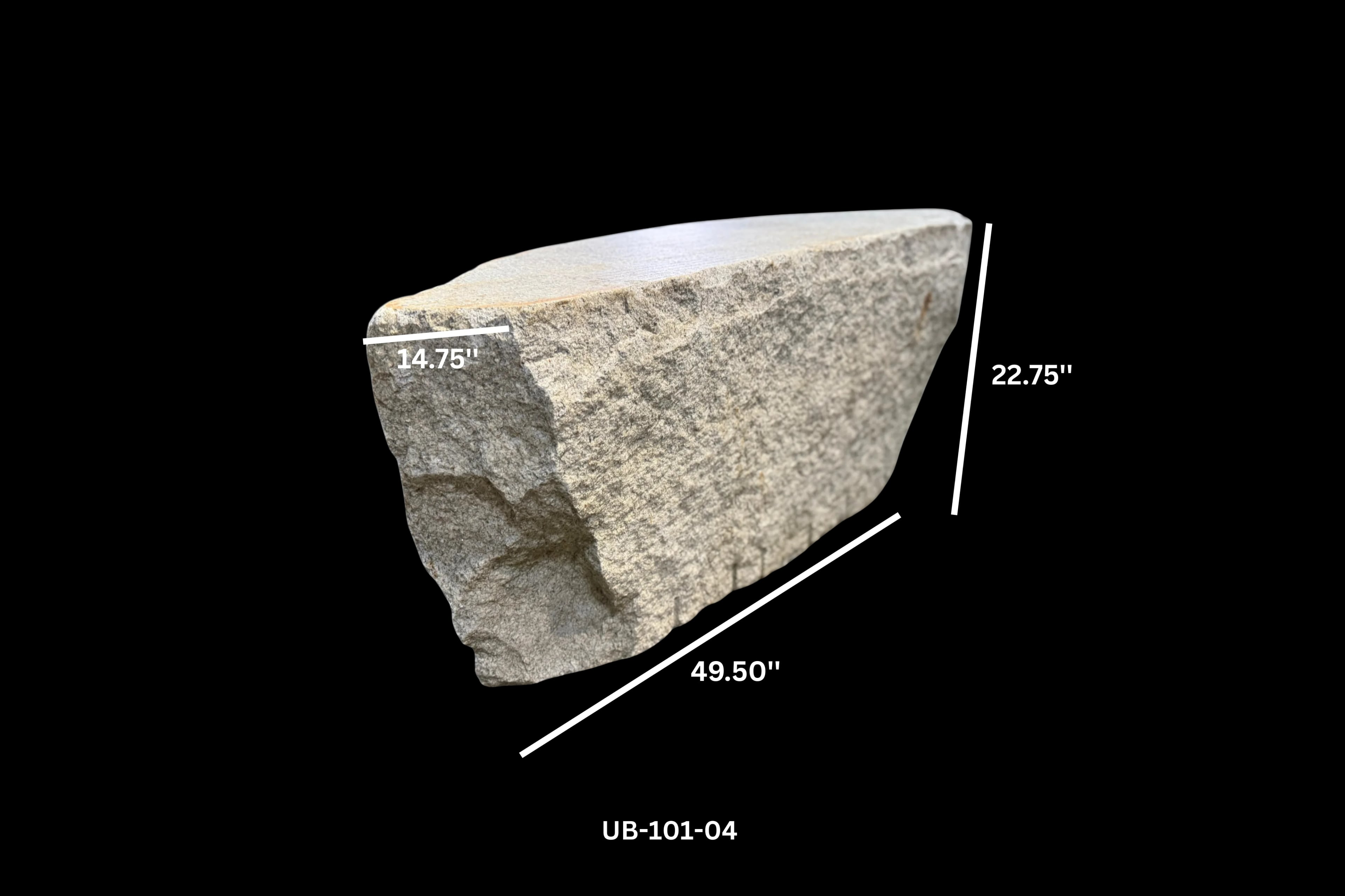 Antique Granite Bench thumbnail 6
