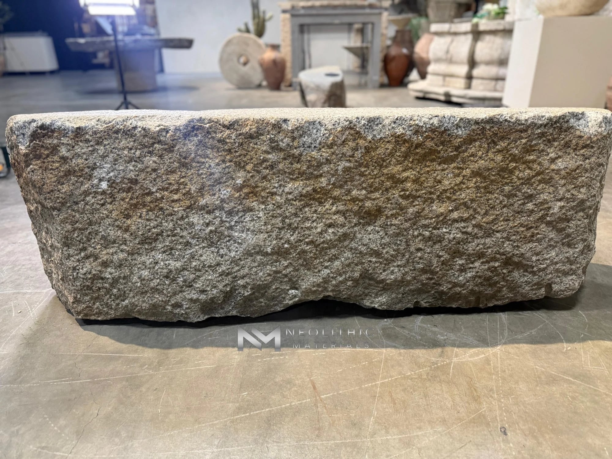 Antique Granite Bench thumbnail 4
