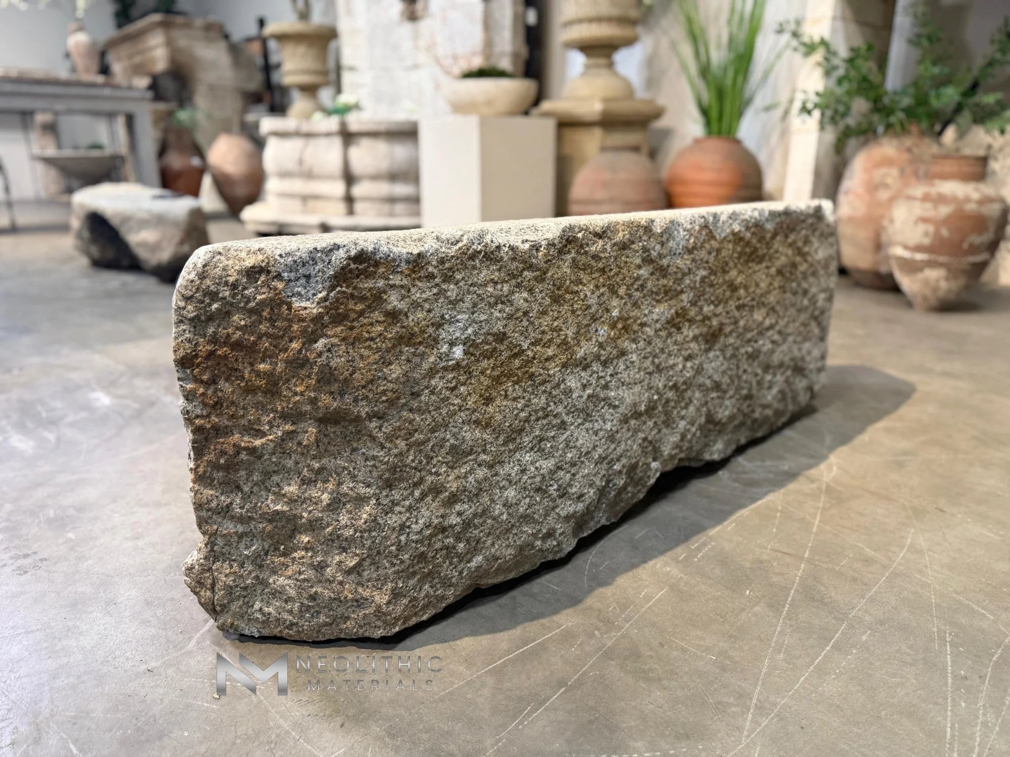 Antique Granite Bench thumbnail 5