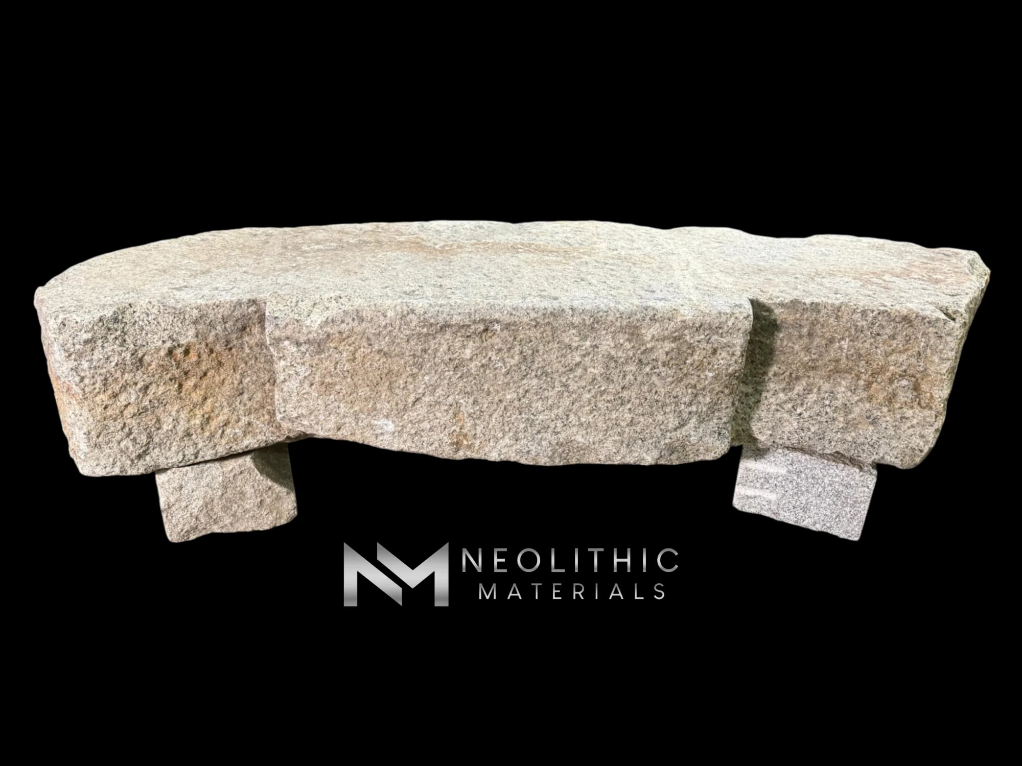 Antique Granite Bench - Image 1