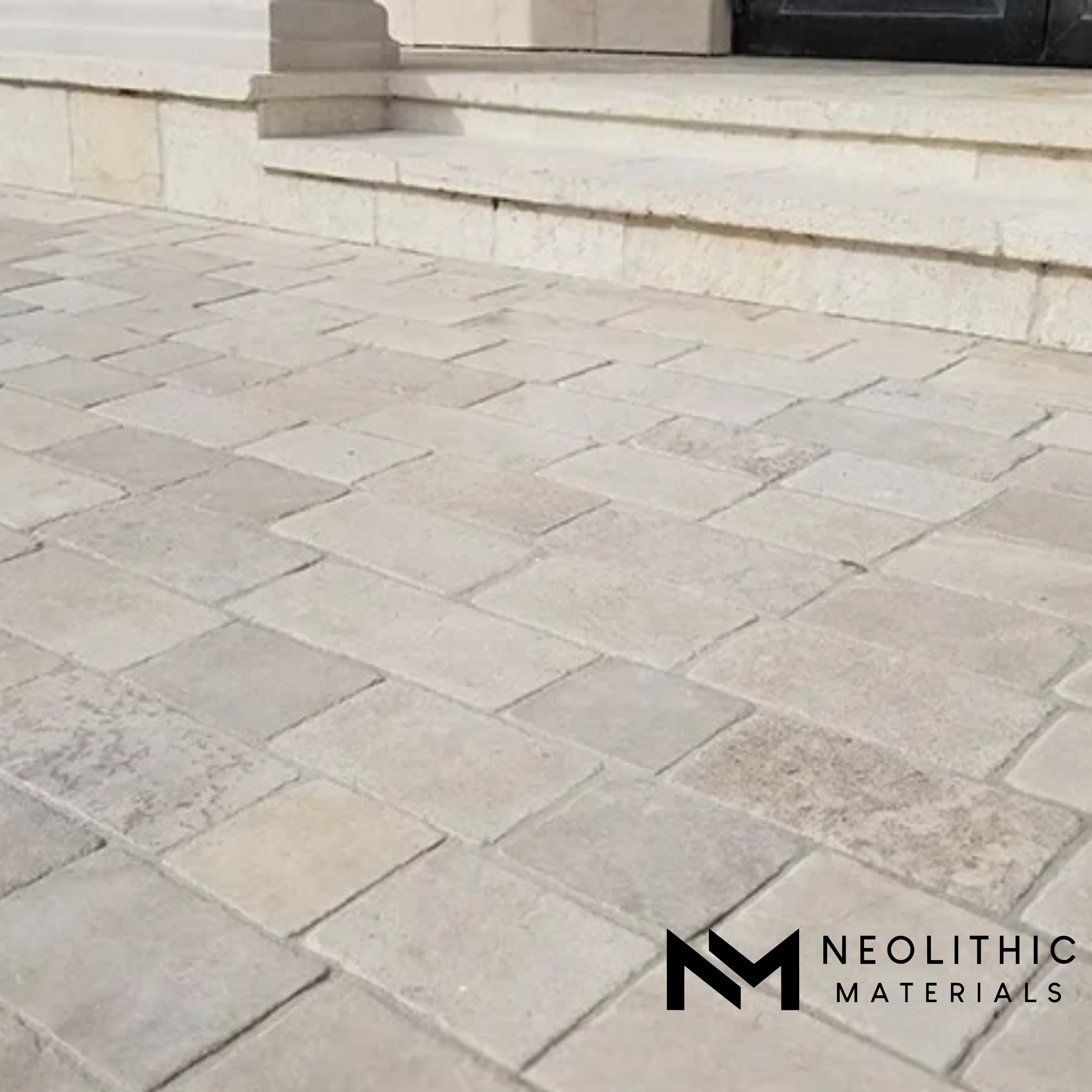 Aged Burgundy Cobblestone