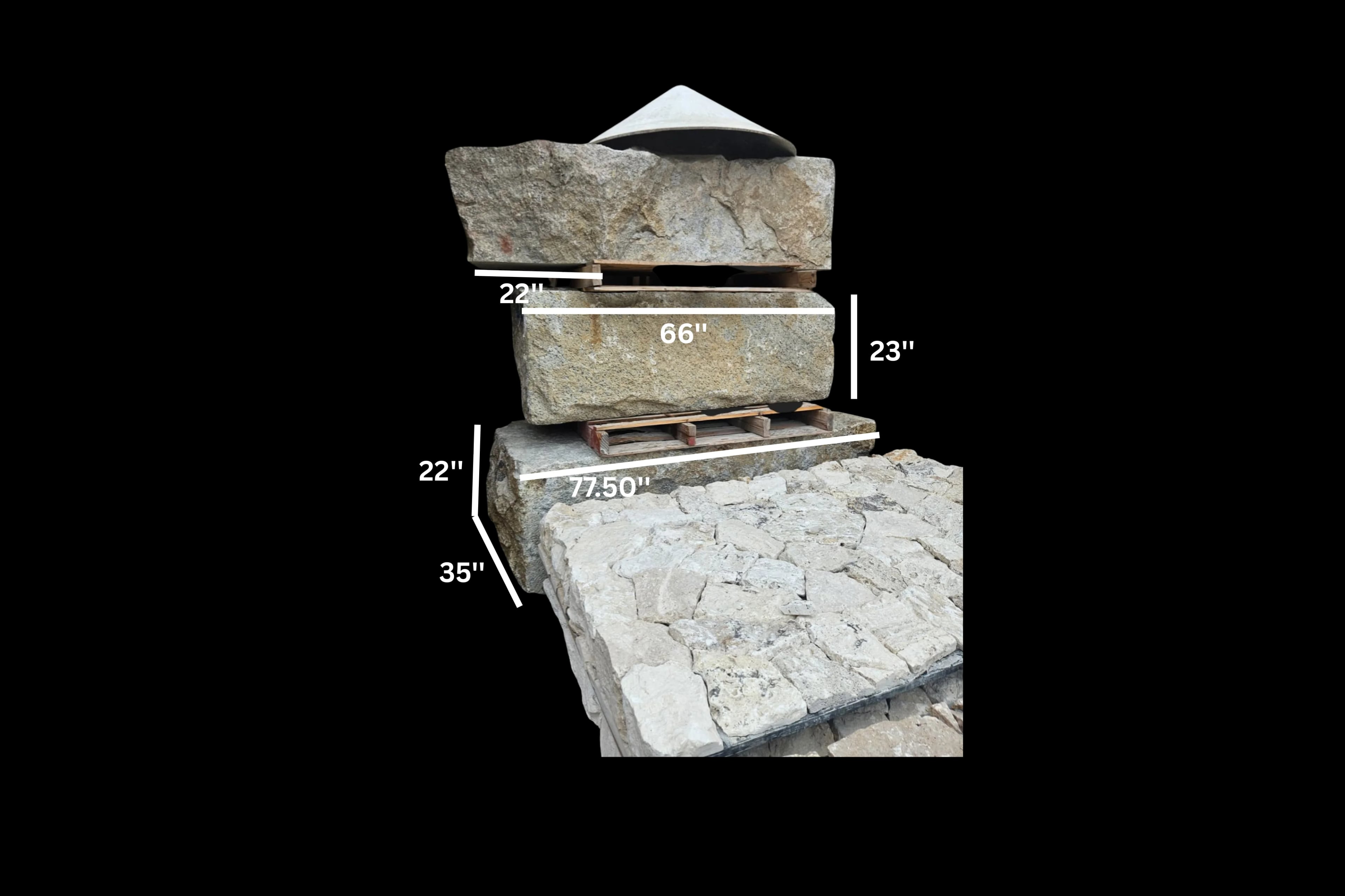 Antique Granite Blocks thumbnail 3