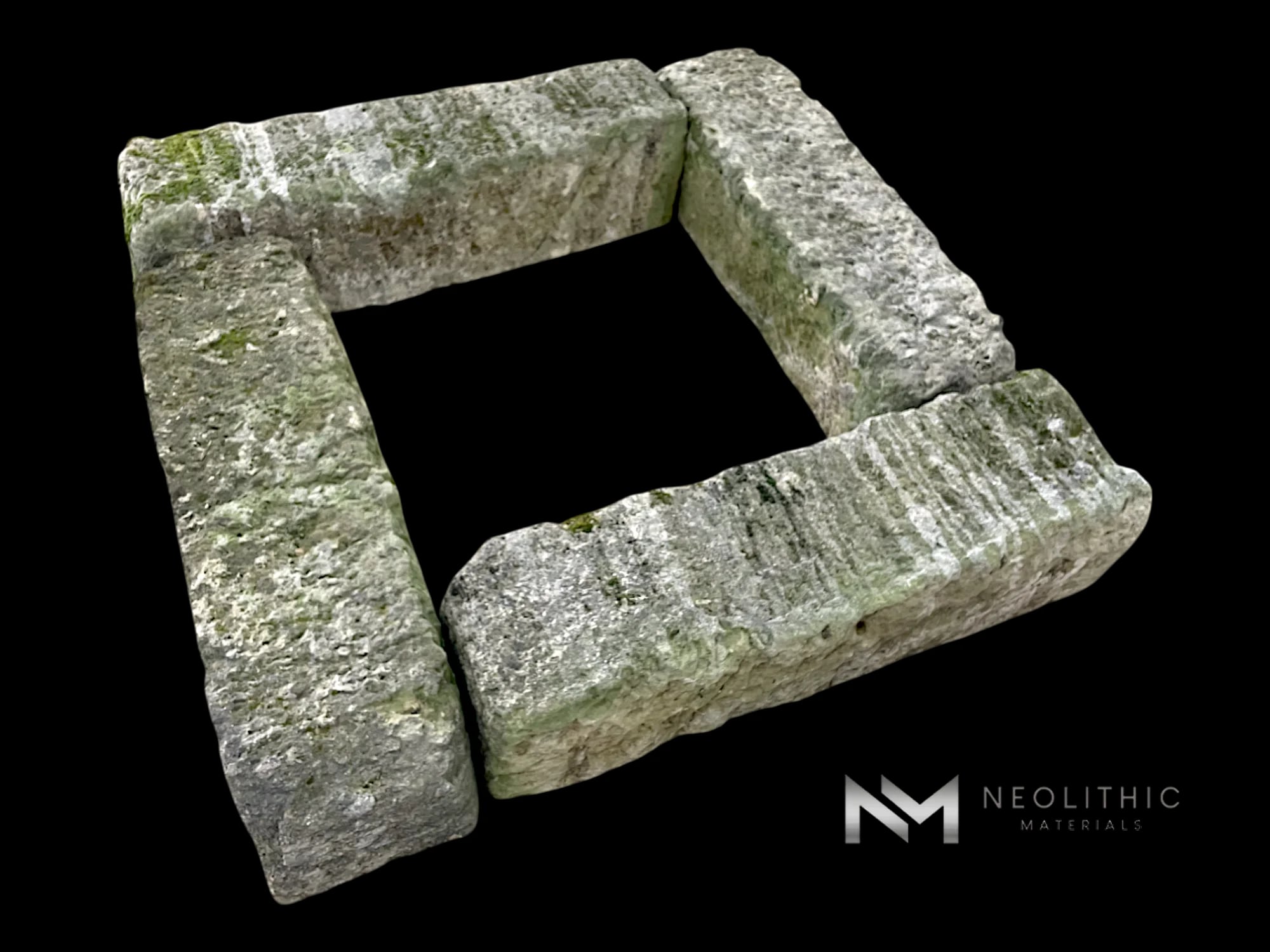 French Limestone Fire Pit thumbnail 3