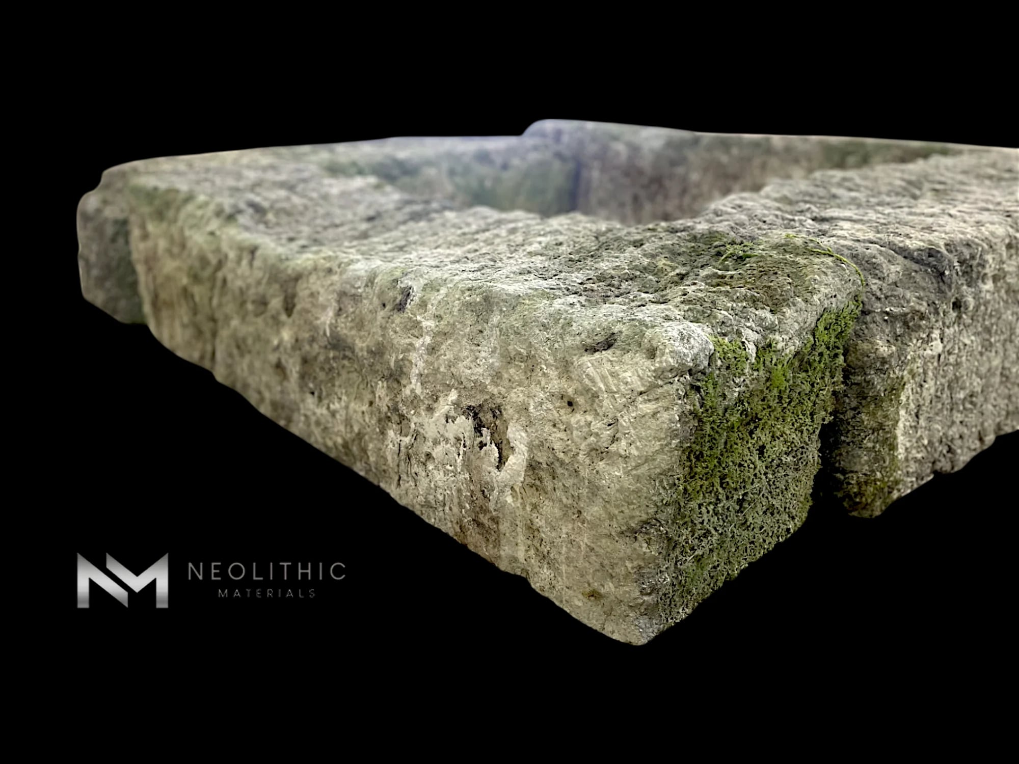 French Limestone Fire Pit thumbnail 5