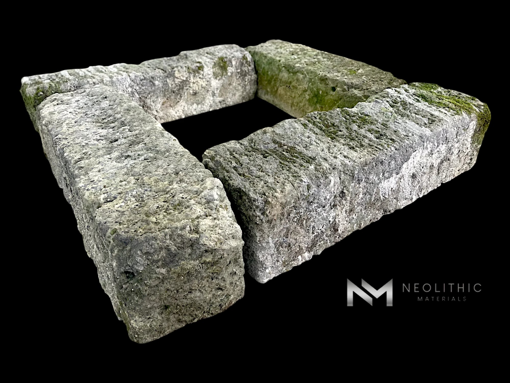 French Limestone Fire Pit thumbnail 8