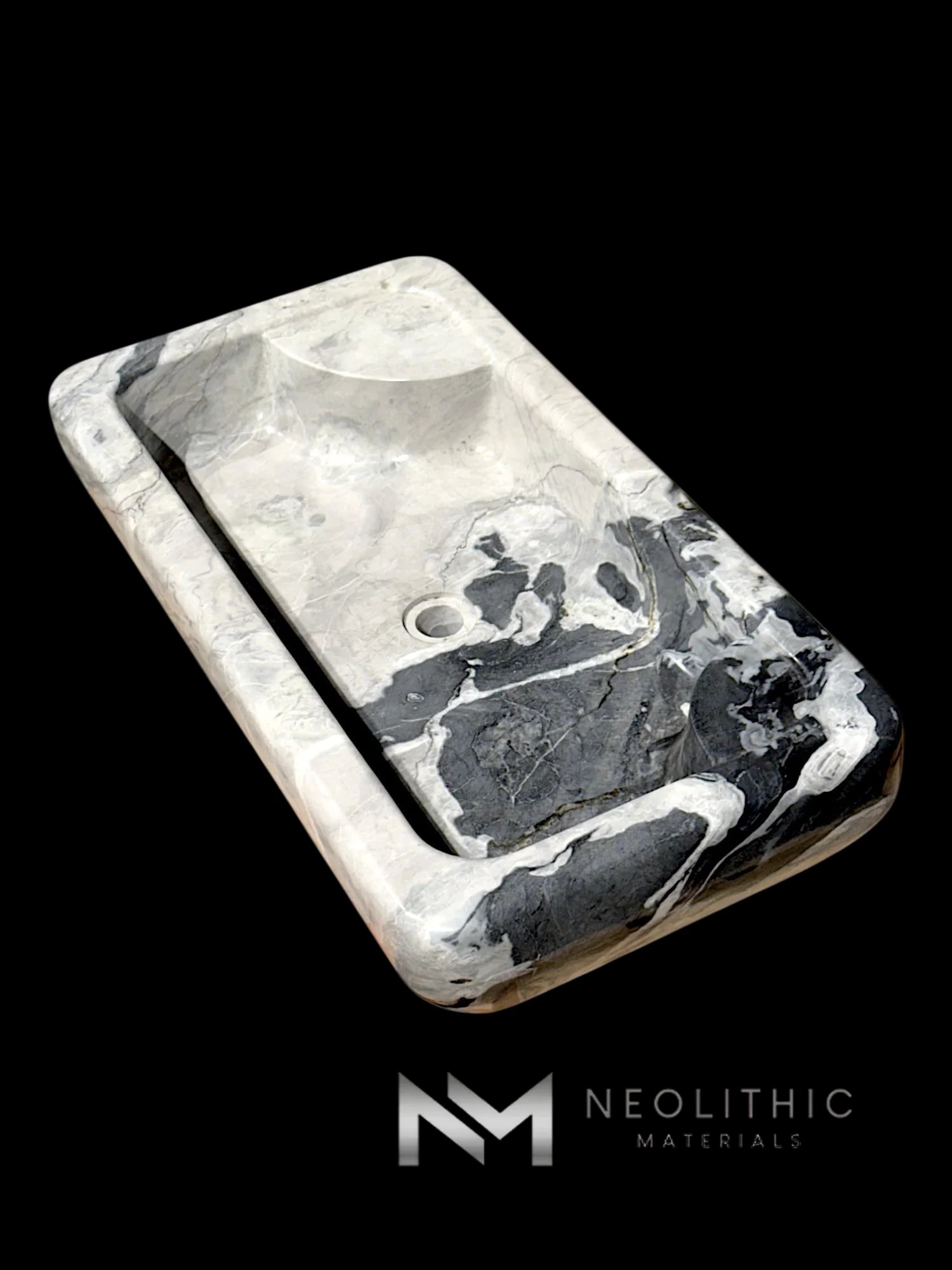 Arctic Ocean Marble Sink thumbnail 5