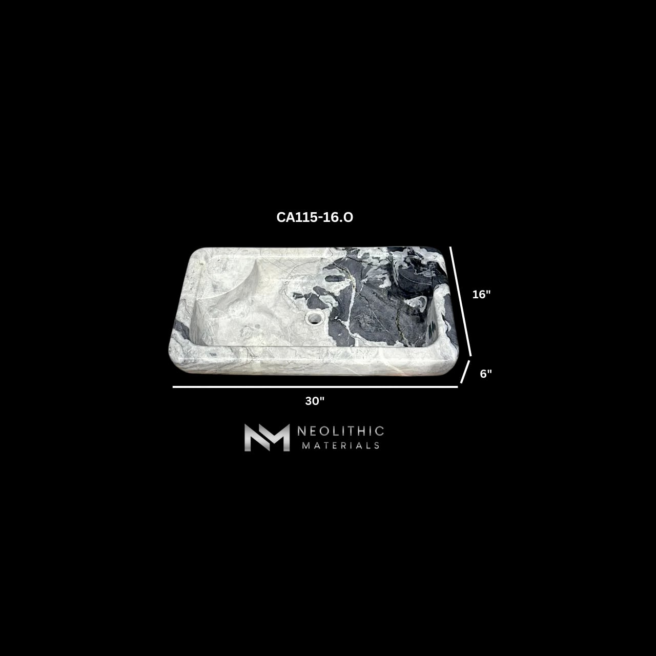 Arctic Ocean Marble Sink thumbnail 17