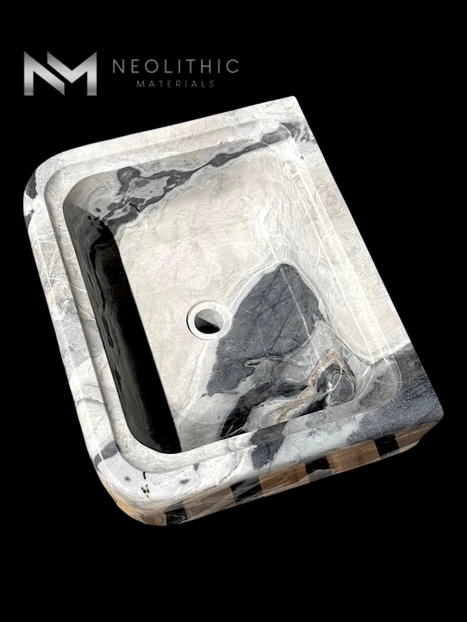 Arctic Ocean Marble Sink thumbnail 6