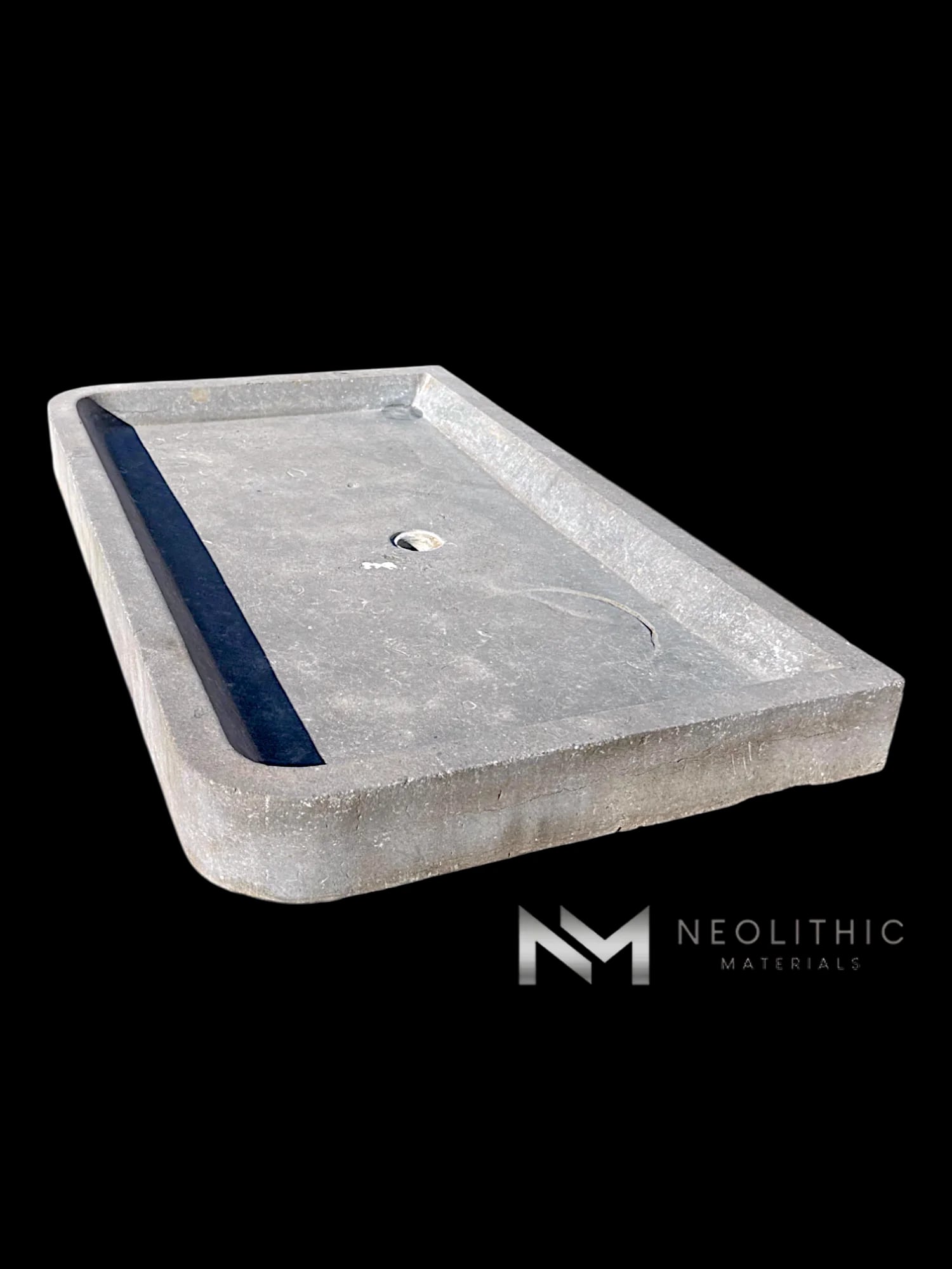 Antique Belgian Bluestone Sink thumbnail 4