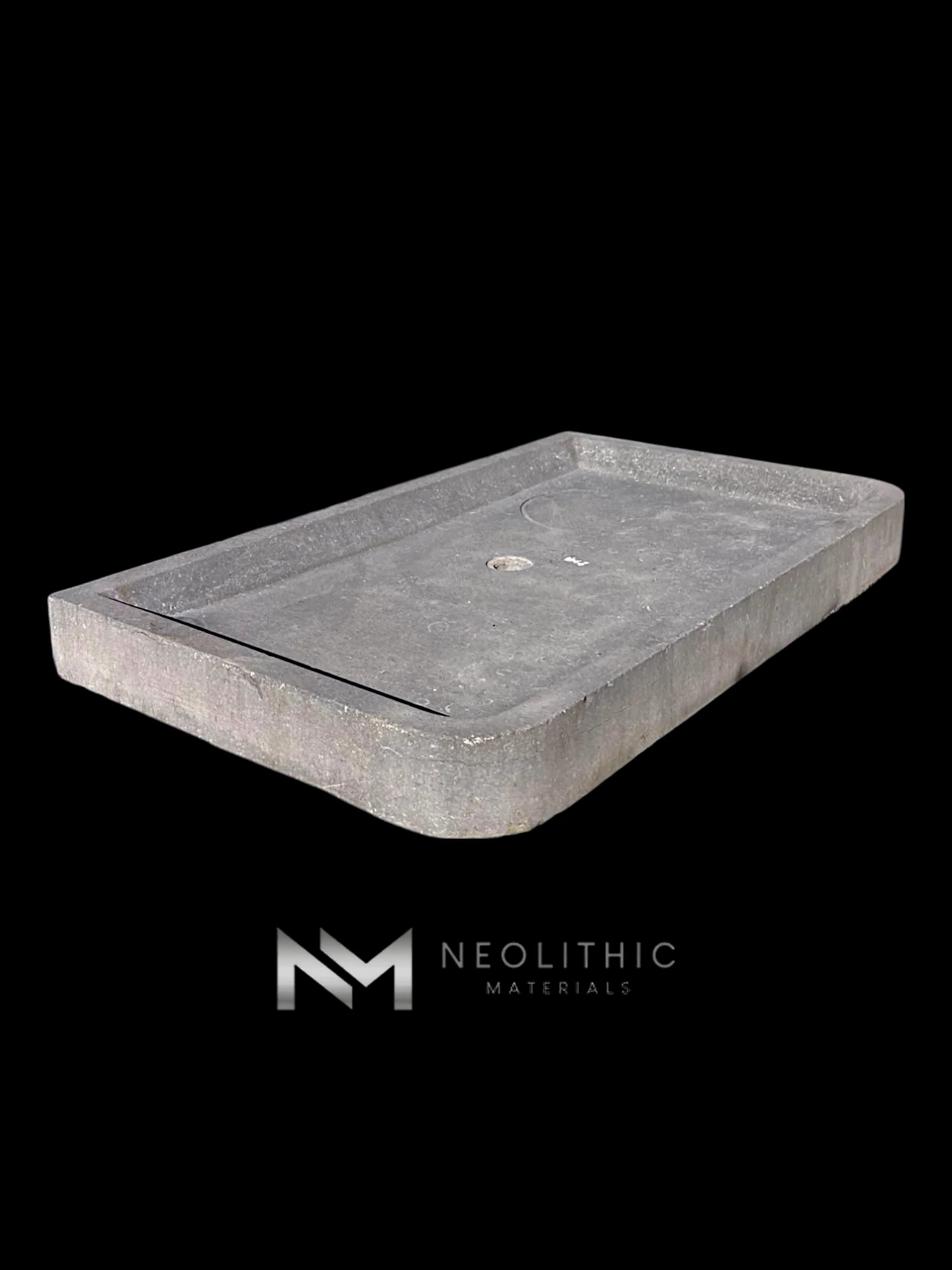 Antique Belgian Bluestone Sink thumbnail 5