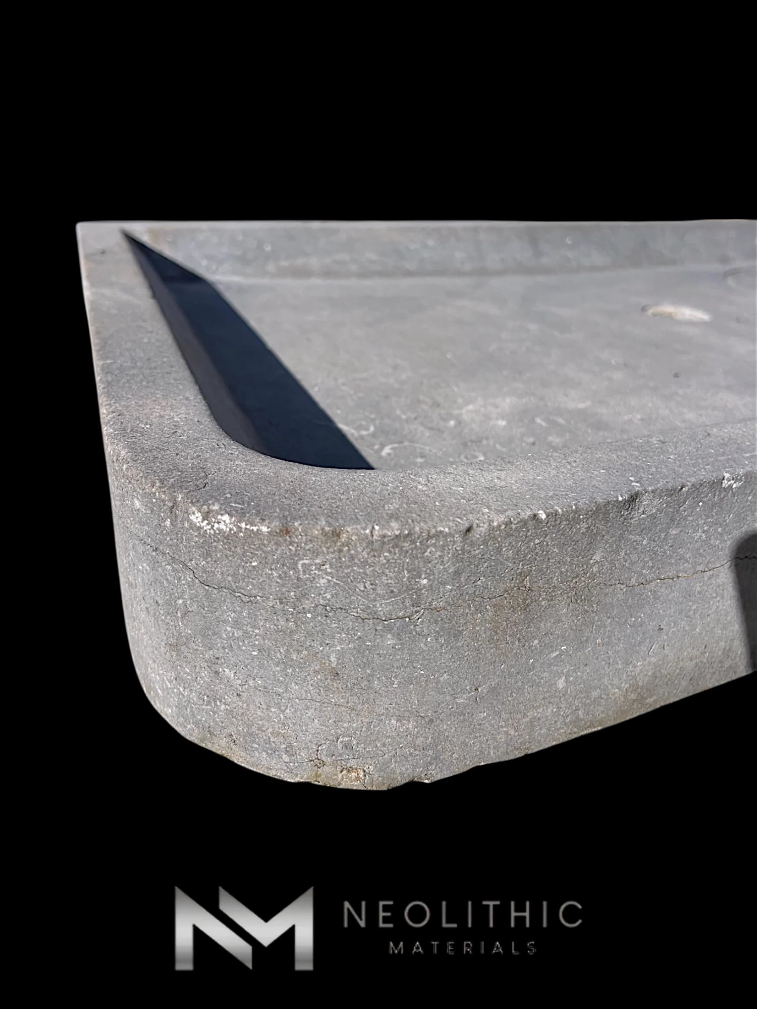 Antique Belgian Bluestone Sink thumbnail 6