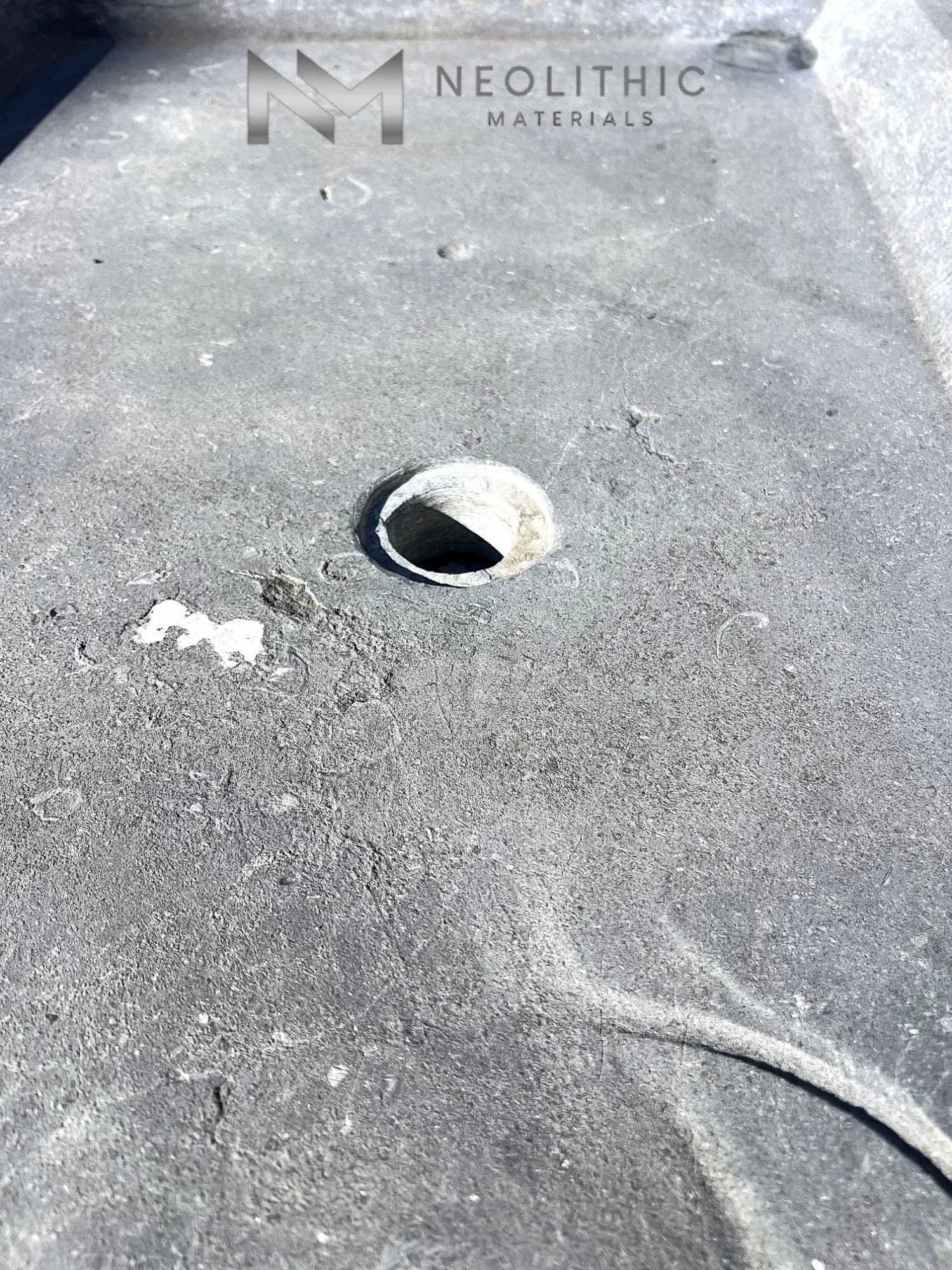 Antique Belgian Bluestone Sink thumbnail 8