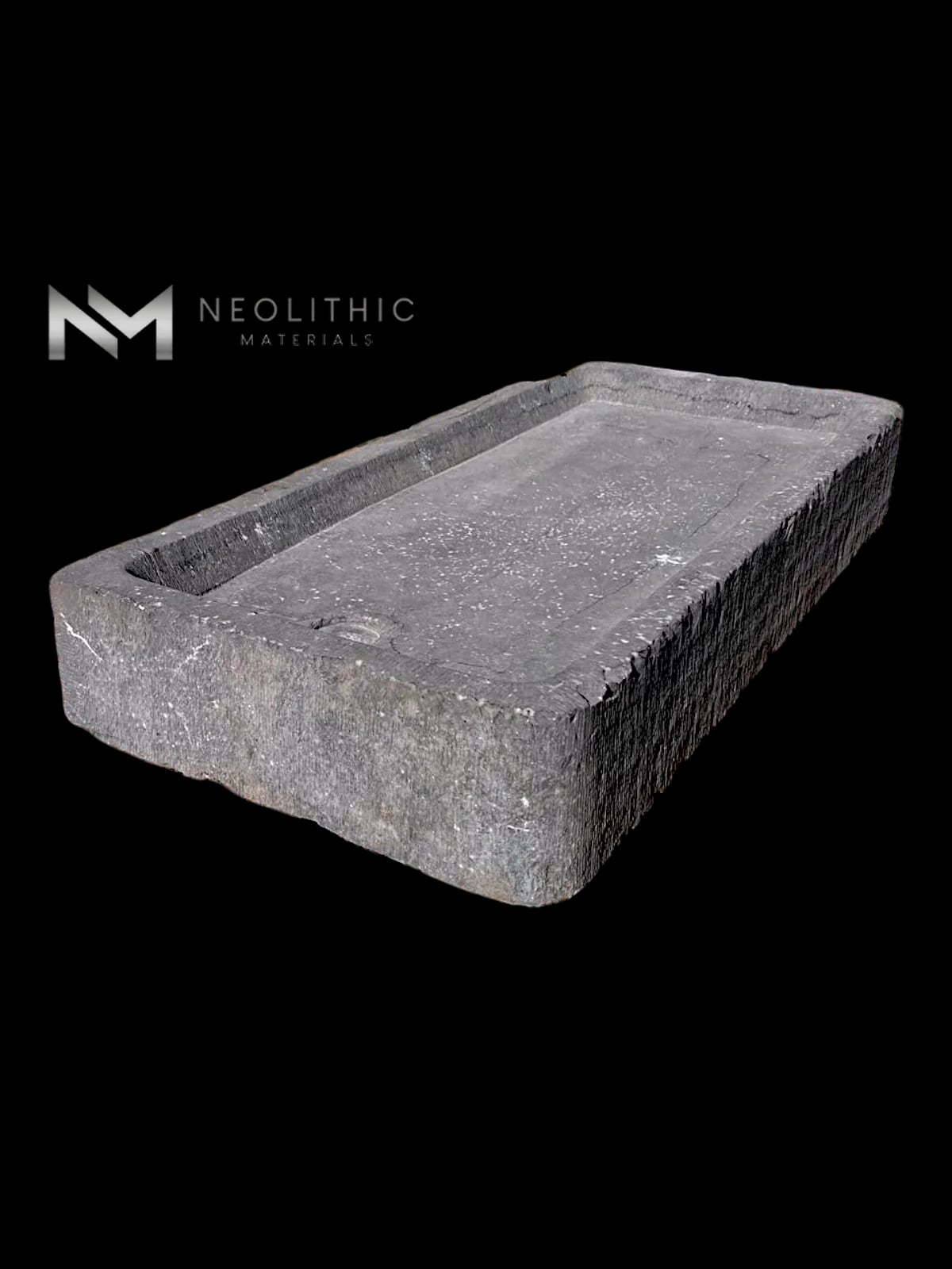 Antique Belgian Bluestone Sink thumbnail 5