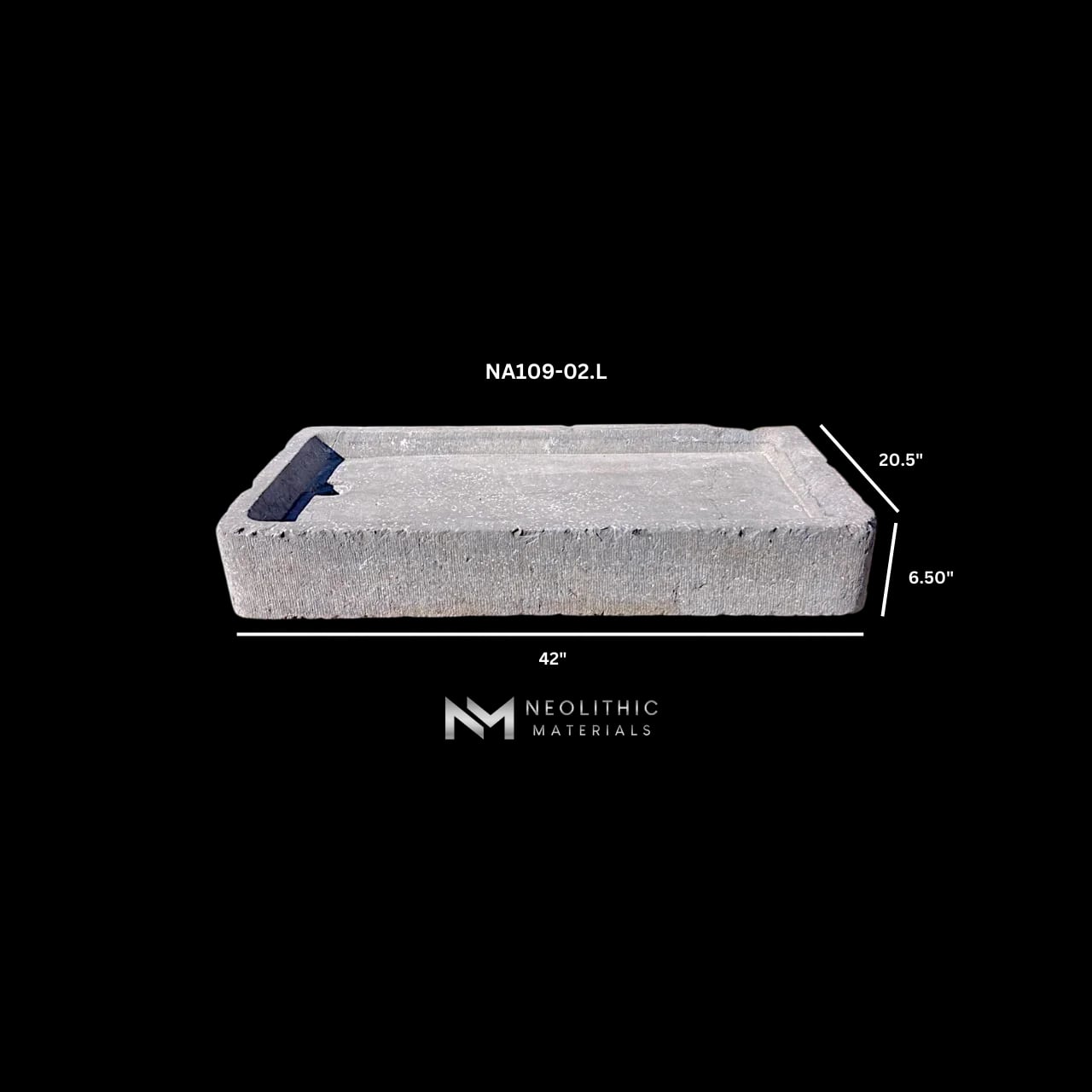 Antique Belgian Bluestone Sink thumbnail 11