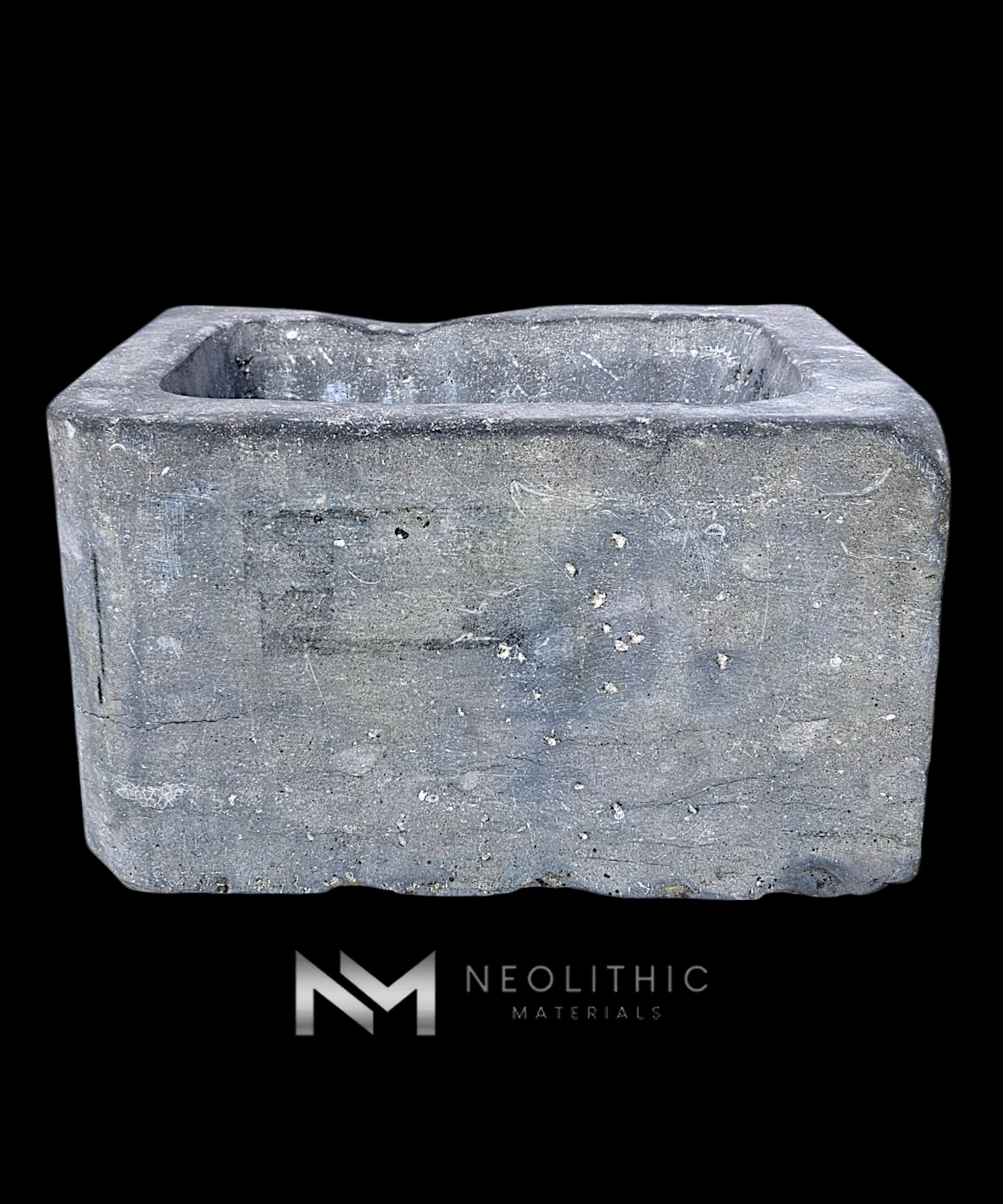 Antique Belgian Bluestone Sink thumbnail 2