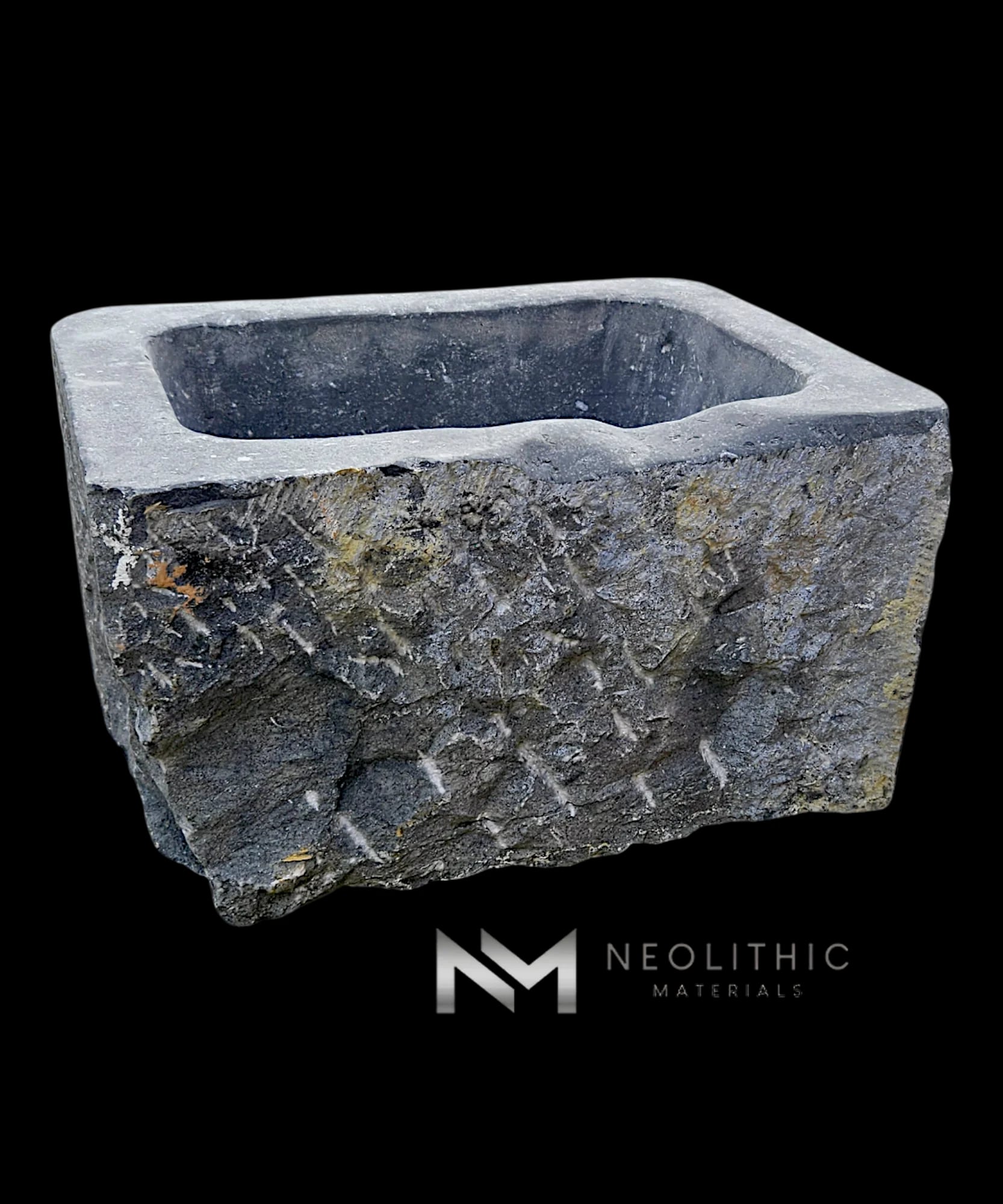 Antique Belgian Bluestone Sink thumbnail 3