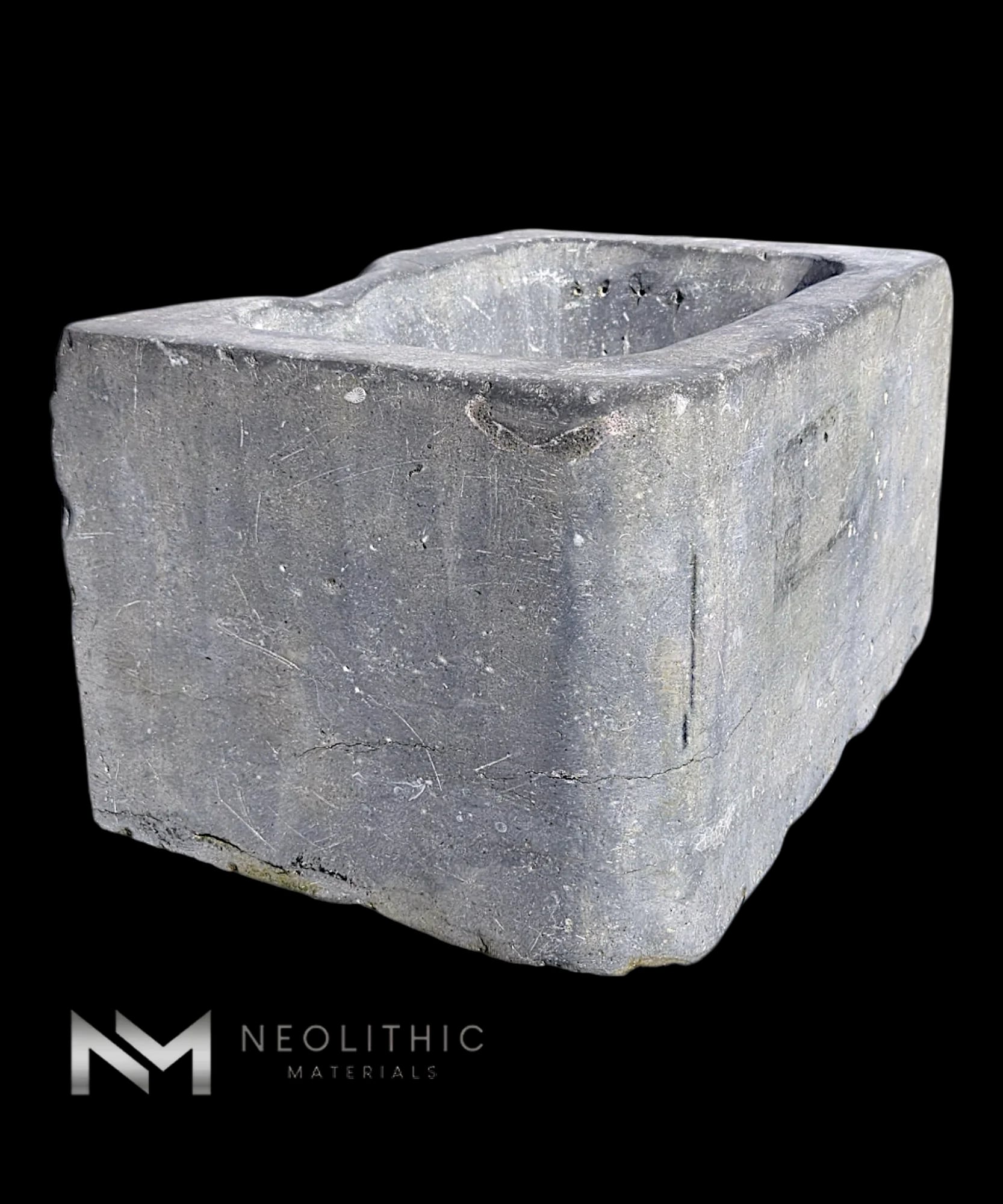 Antique Belgian Bluestone Sink thumbnail 4