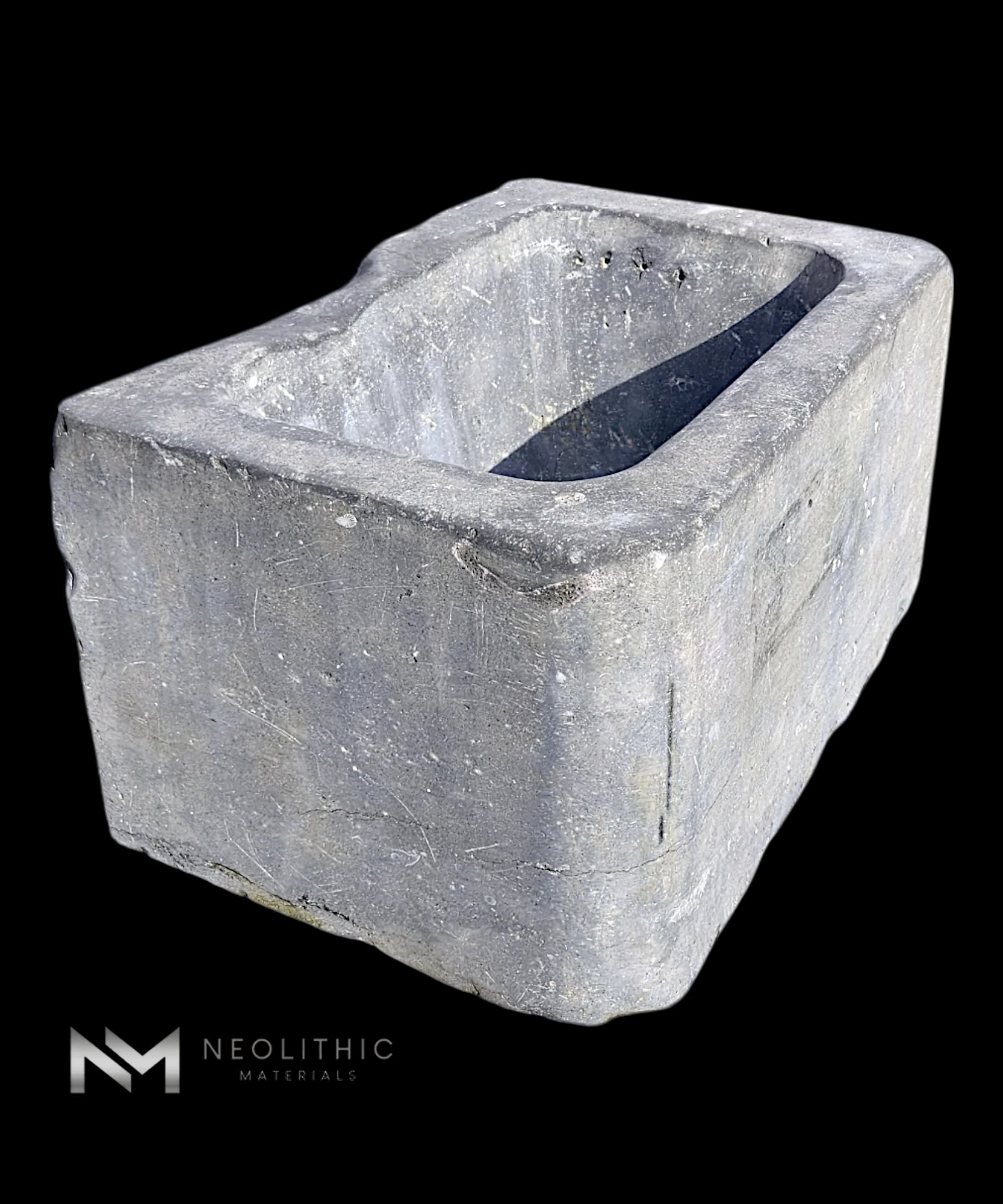 Antique Belgian Bluestone Sink thumbnail 5