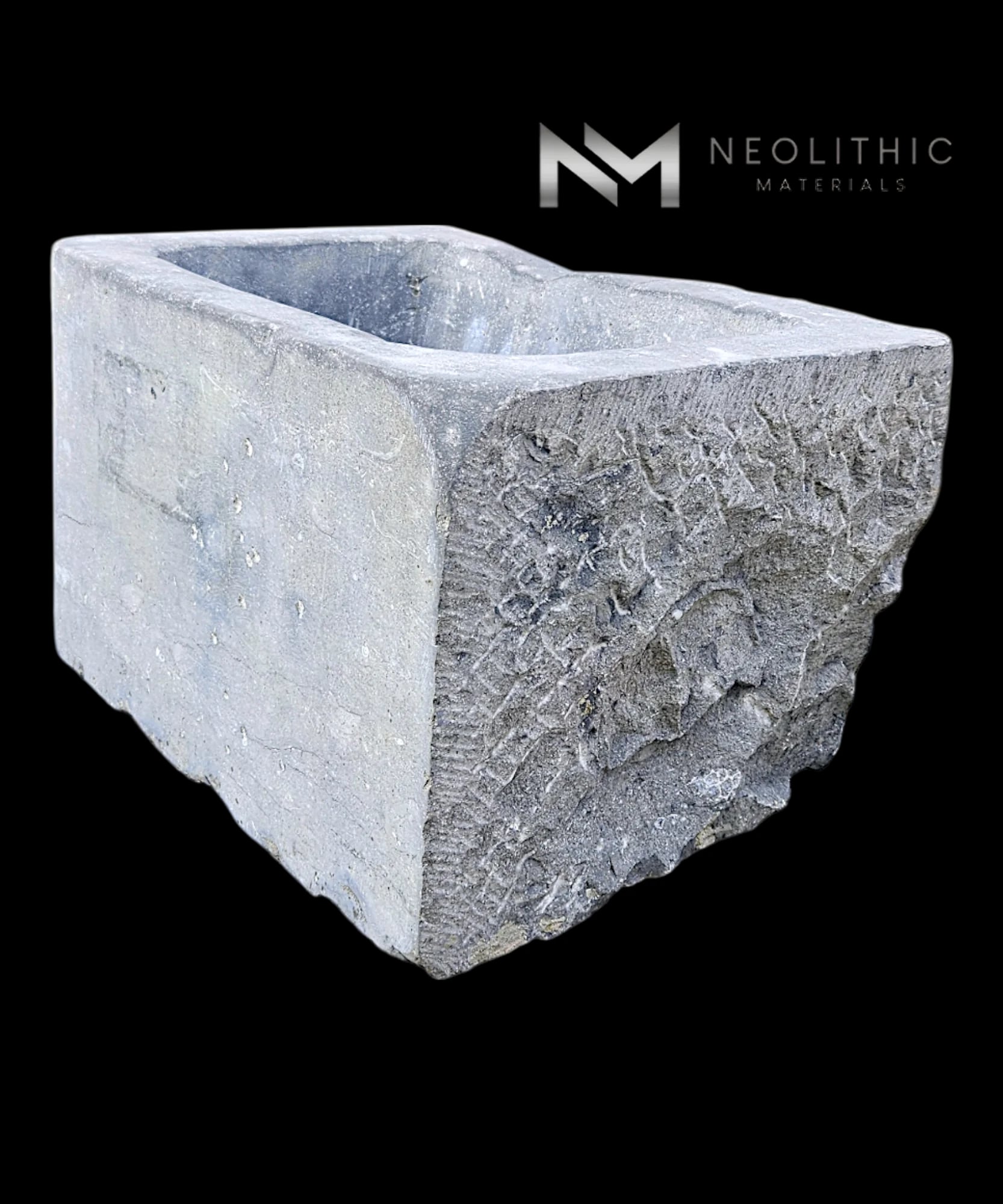 Antique Belgian Bluestone Sink thumbnail 8