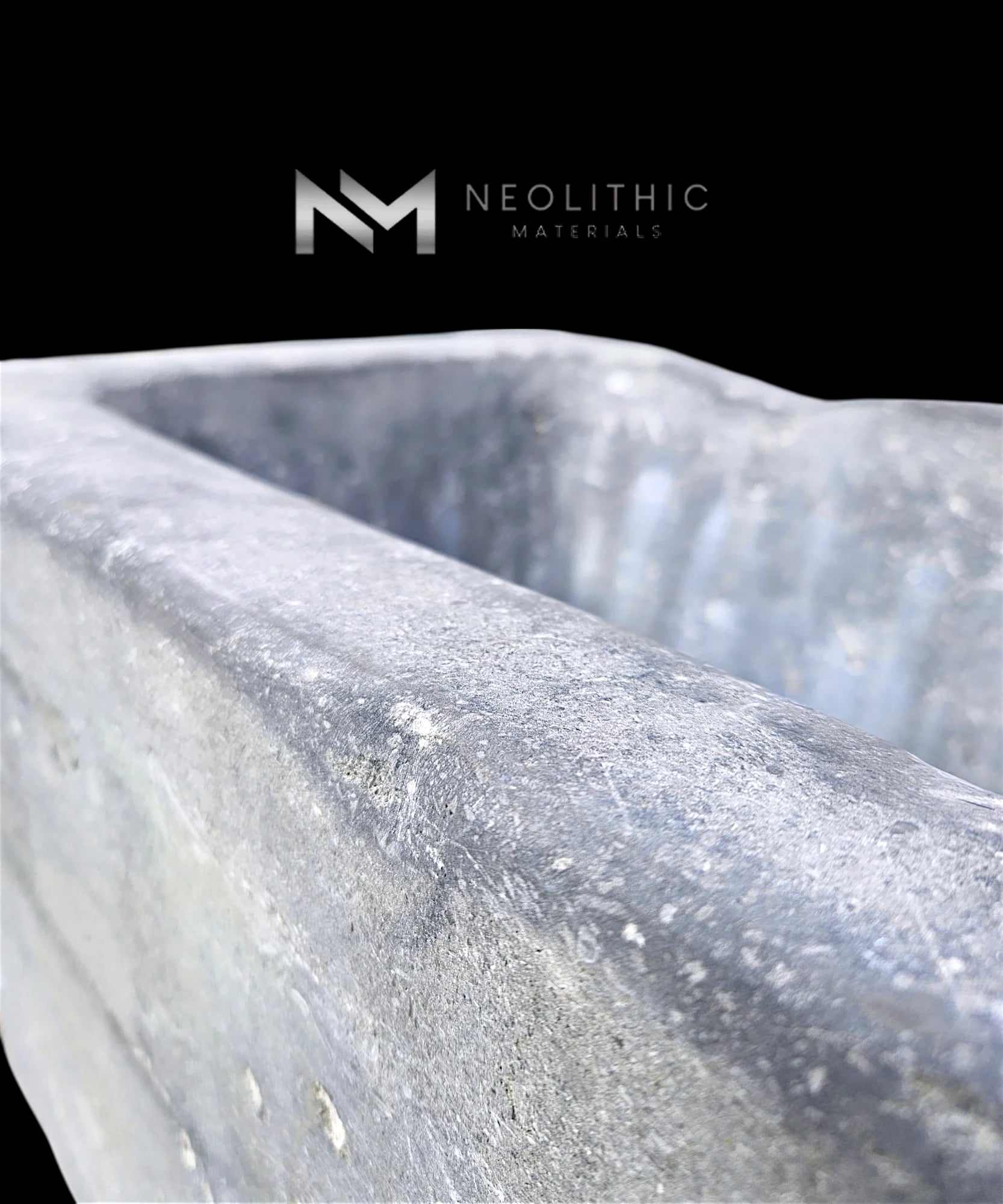 Antique Belgian Bluestone Sink thumbnail 11