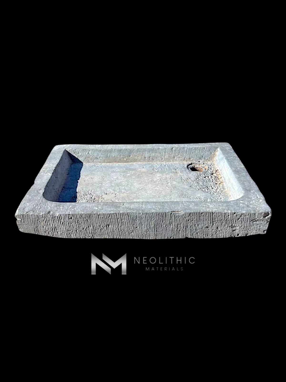 Antique Belgian Bluestone Sink thumbnail 2