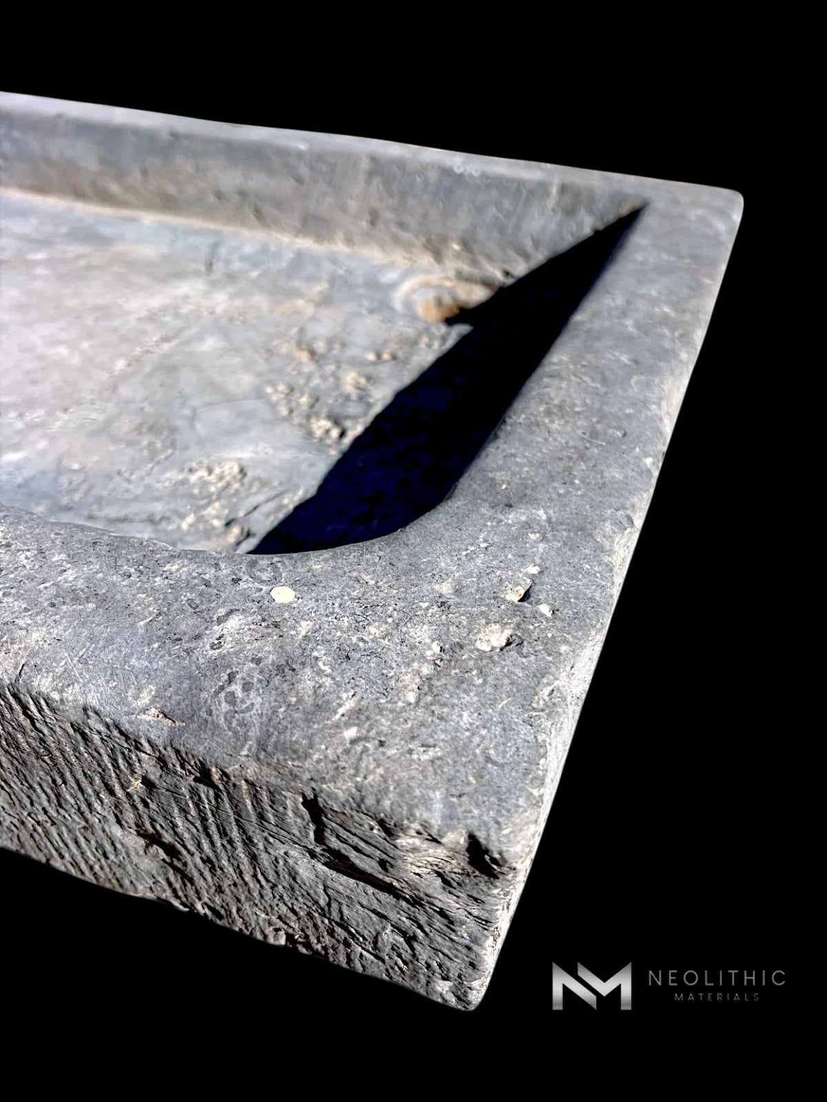 Antique Belgian Bluestone Sink thumbnail 7