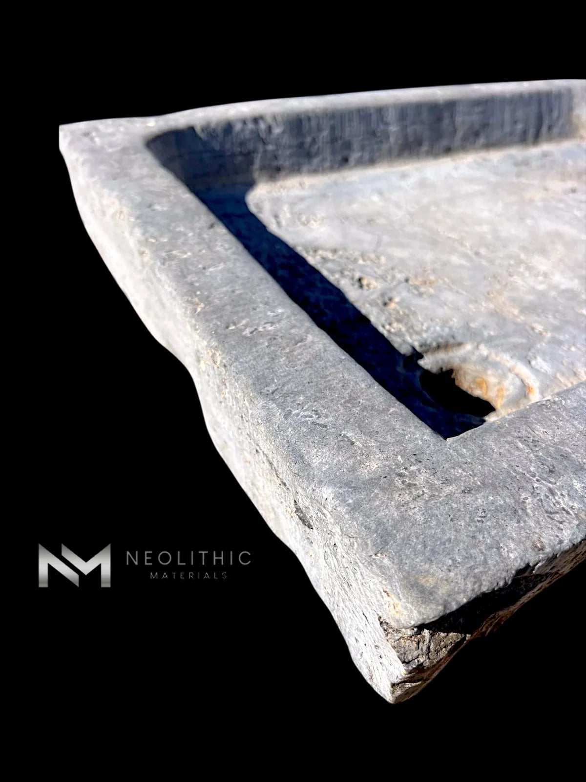 Antique Belgian Bluestone Sink thumbnail 9