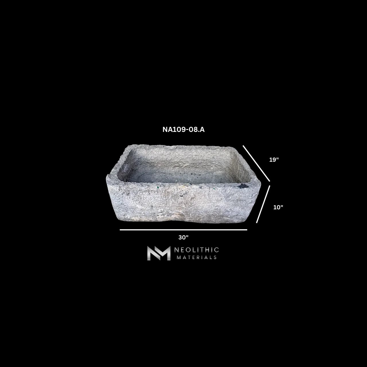 Antique Belgian Bluestone Sink thumbnail 11