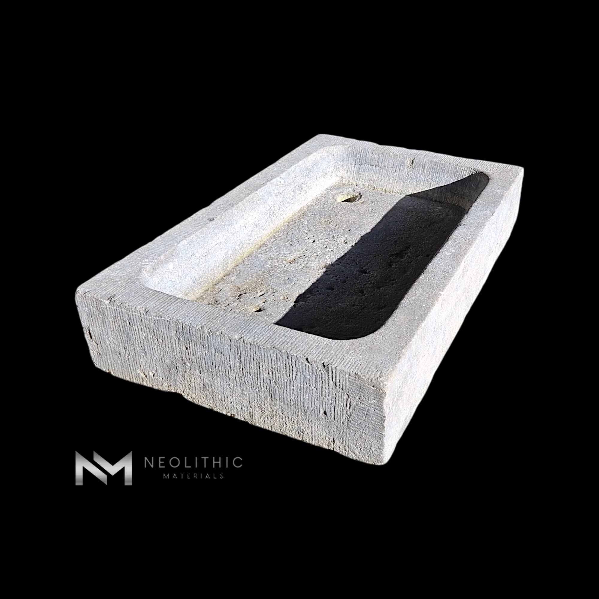Antique Belgian Bluestone Sink thumbnail 5