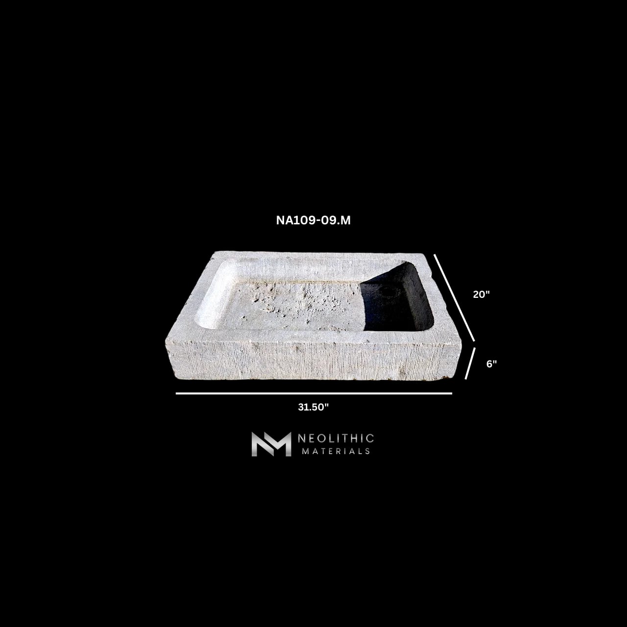 Antique Belgian Bluestone Sink thumbnail 9