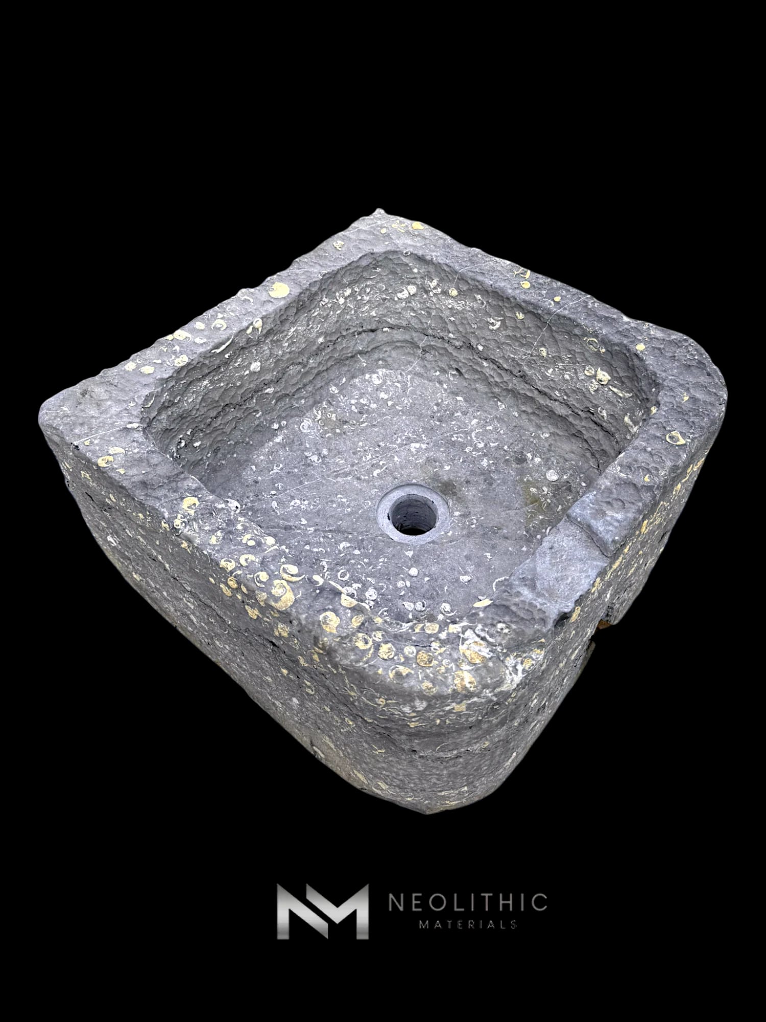 Antique Belgian Bluestone Sink thumbnail 4