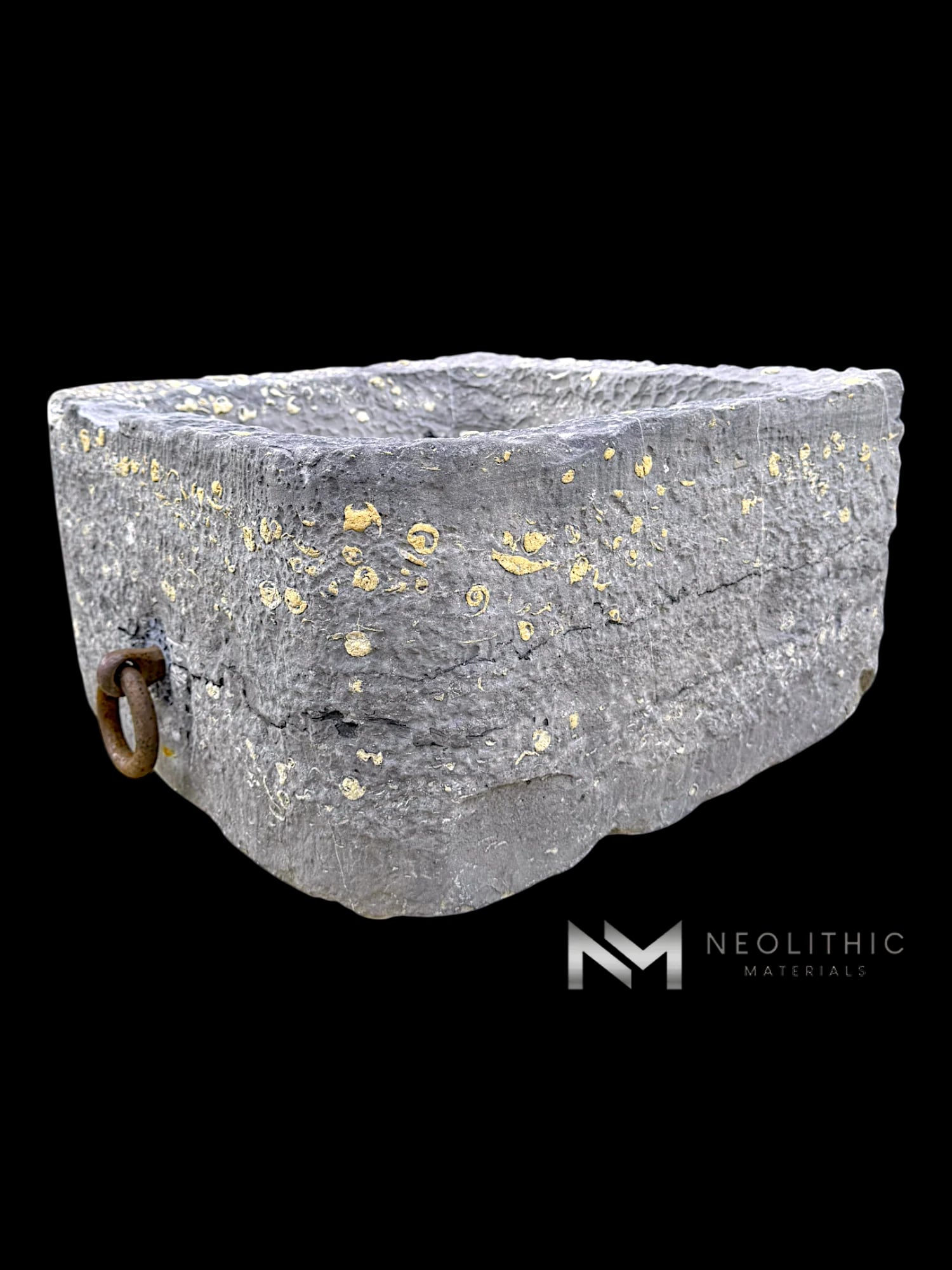Antique Belgian Bluestone Sink thumbnail 7