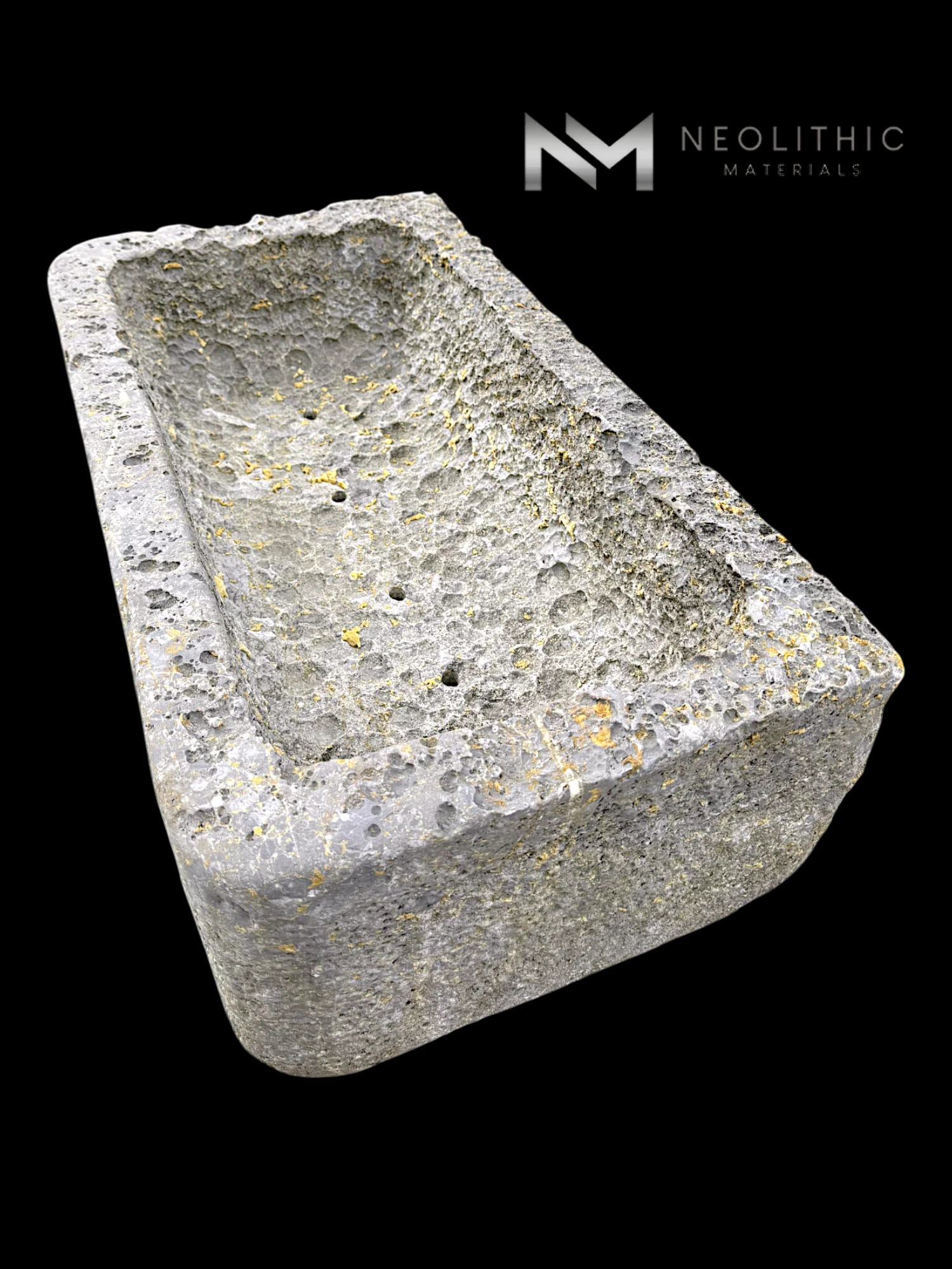 Antique Belgian Bluestone Sink thumbnail 5