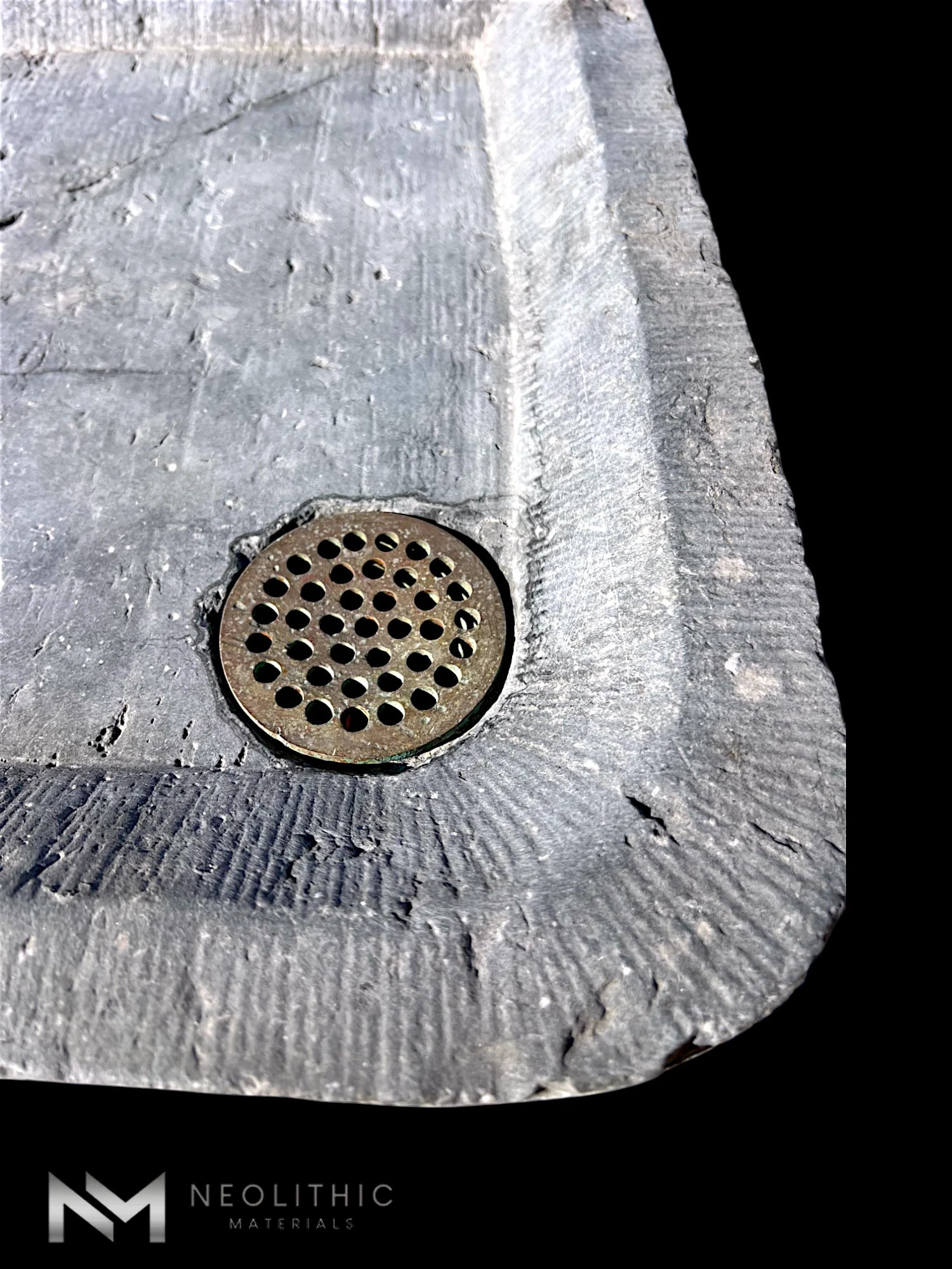 Antique Belgian Bluestone Sink thumbnail 9