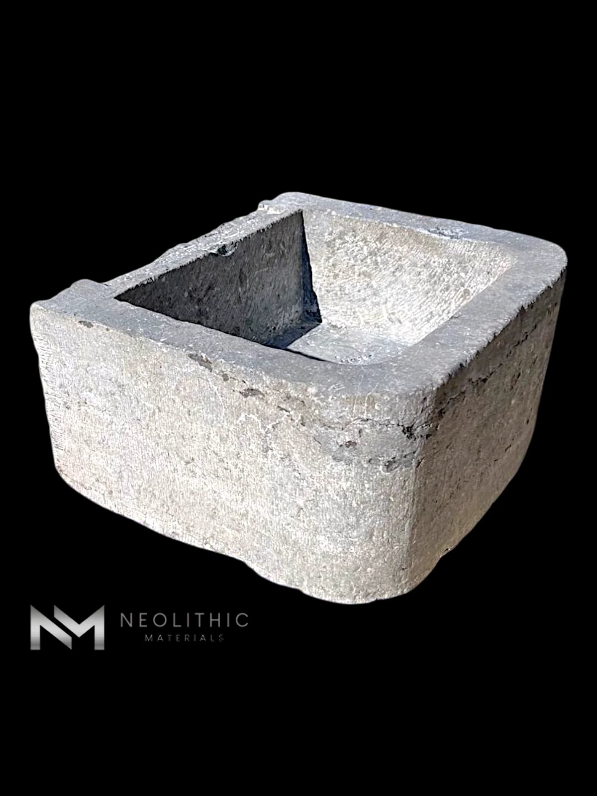 Antique Belgian Bluestone Sink thumbnail 4