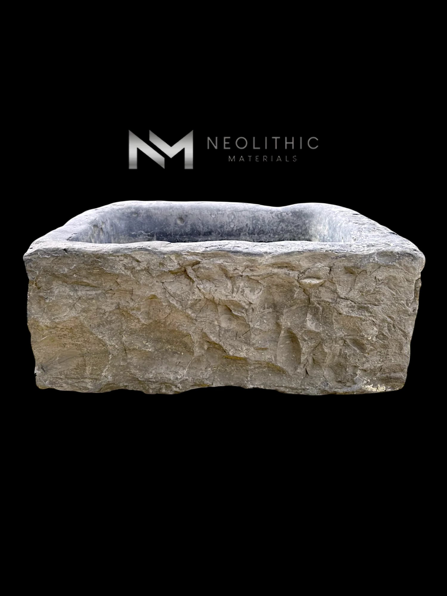 Antique Belgian Bluestone Sink thumbnail 7