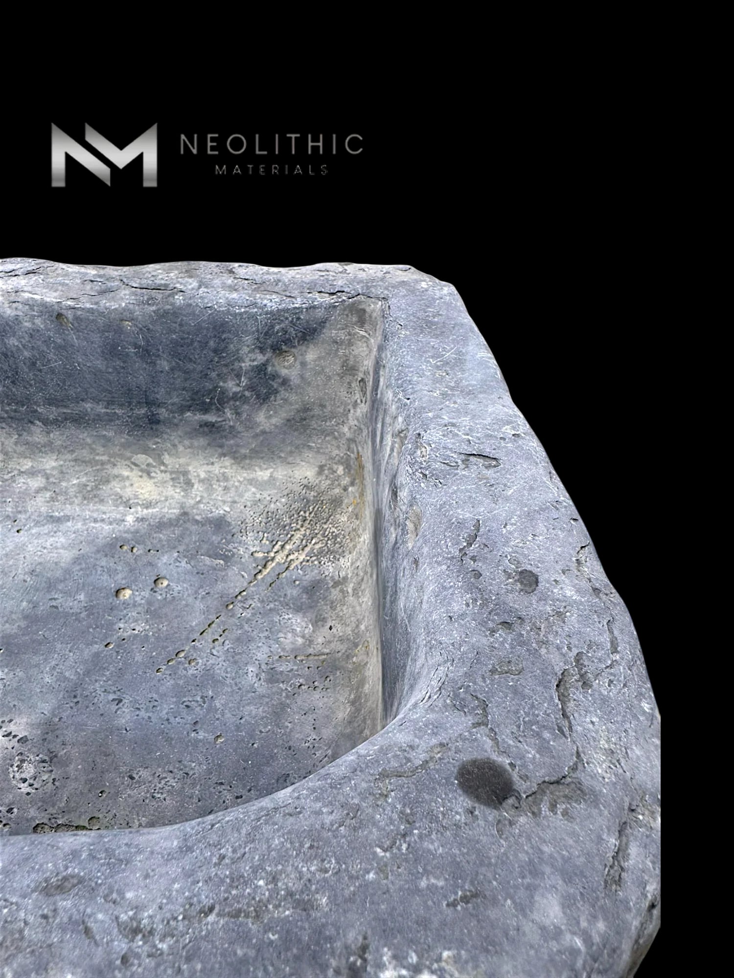 Antique Belgian Bluestone Sink thumbnail 10