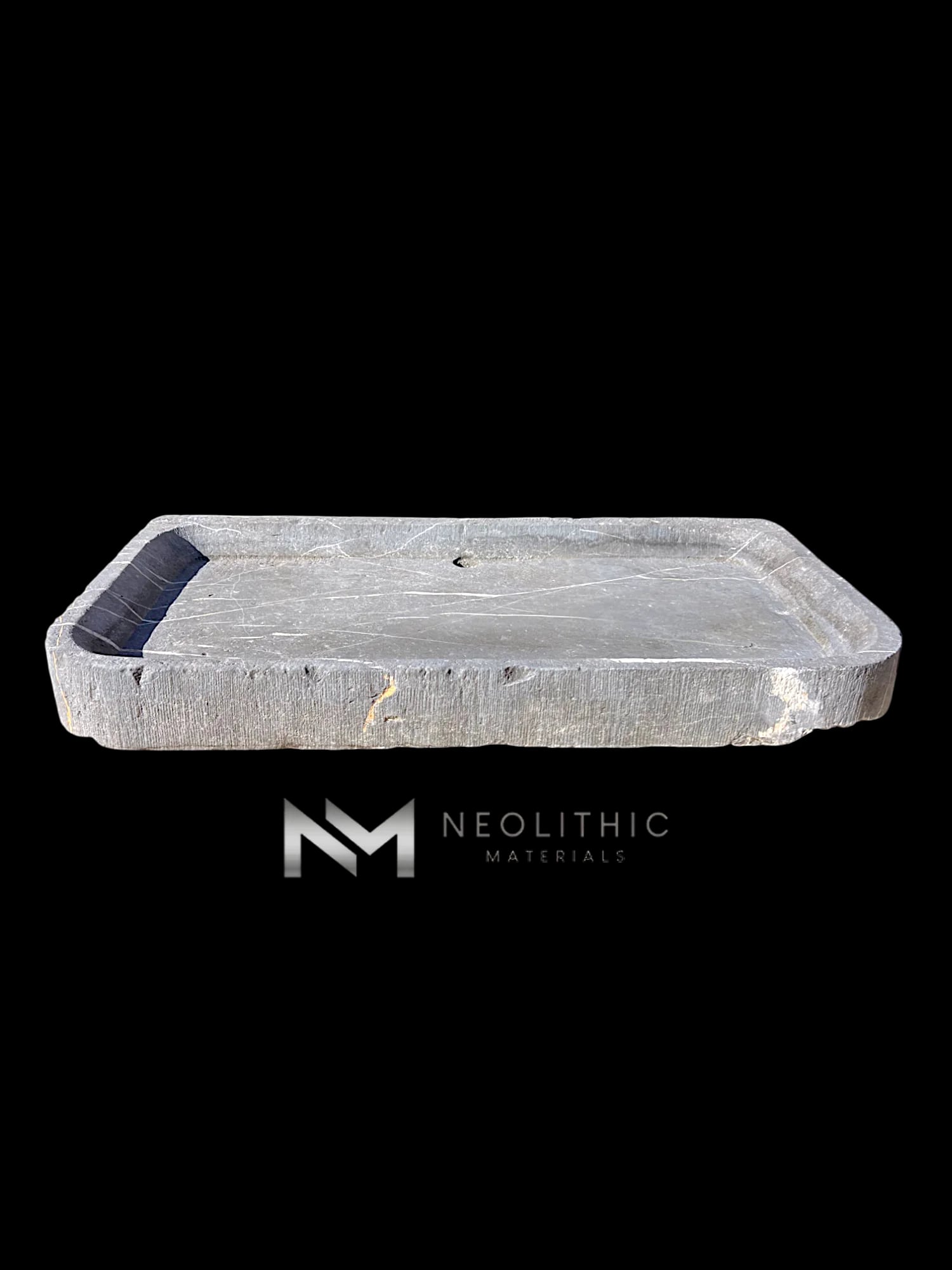 Antique Belgian Bluestone Sink - Image 1