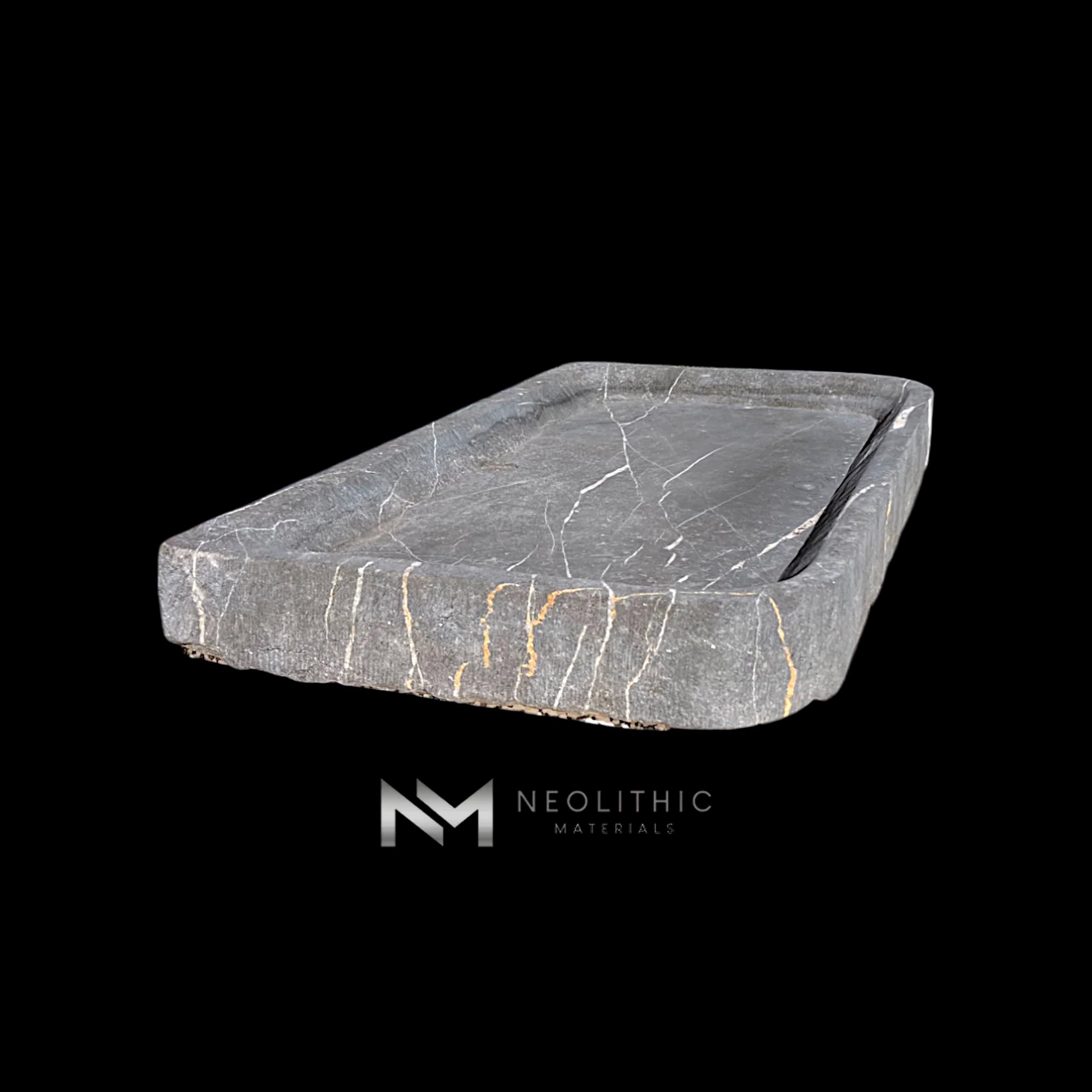 Antique Belgian Bluestone Sink thumbnail 3