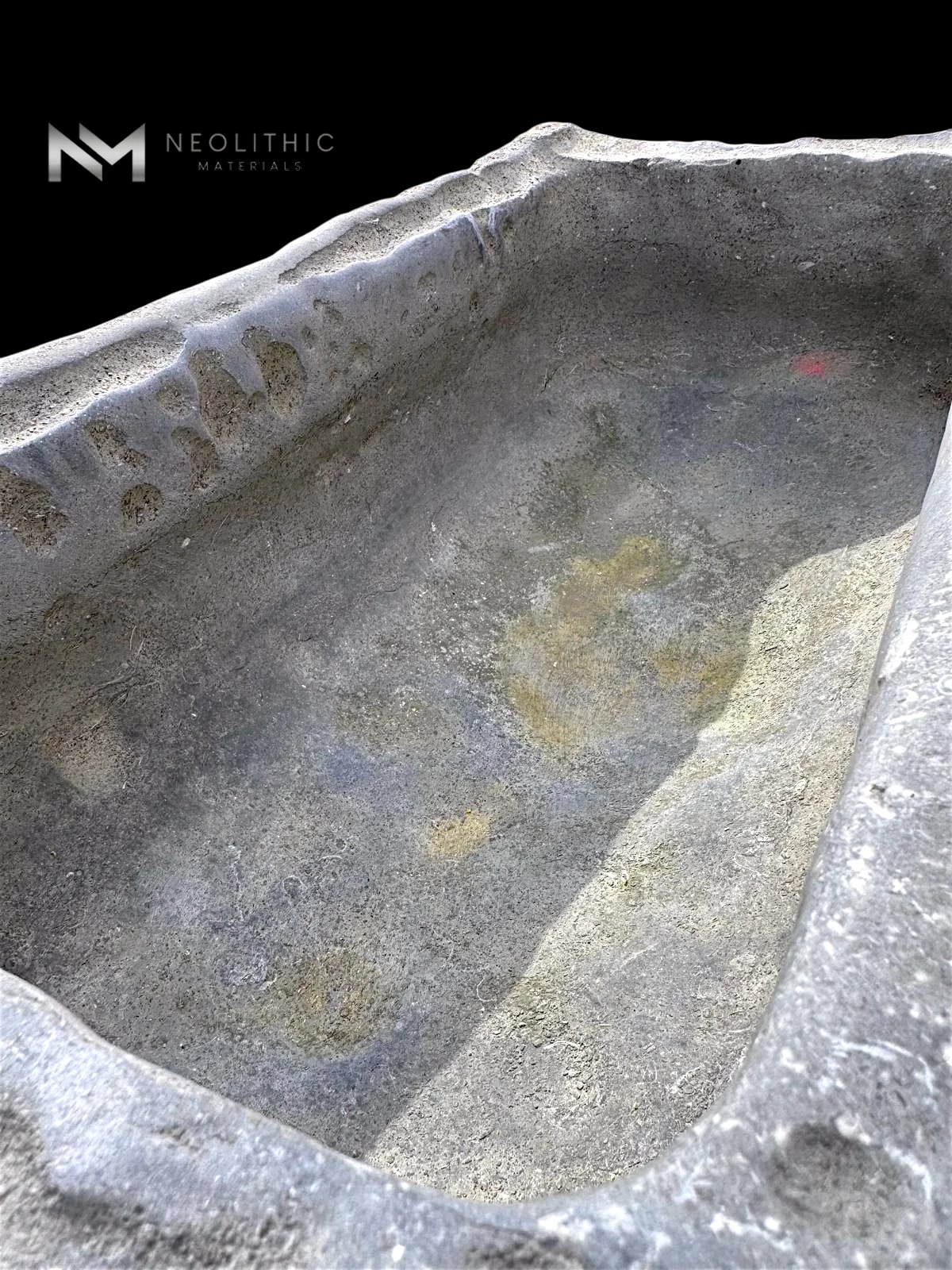 Antique Belgian Bluestone Sink thumbnail 7