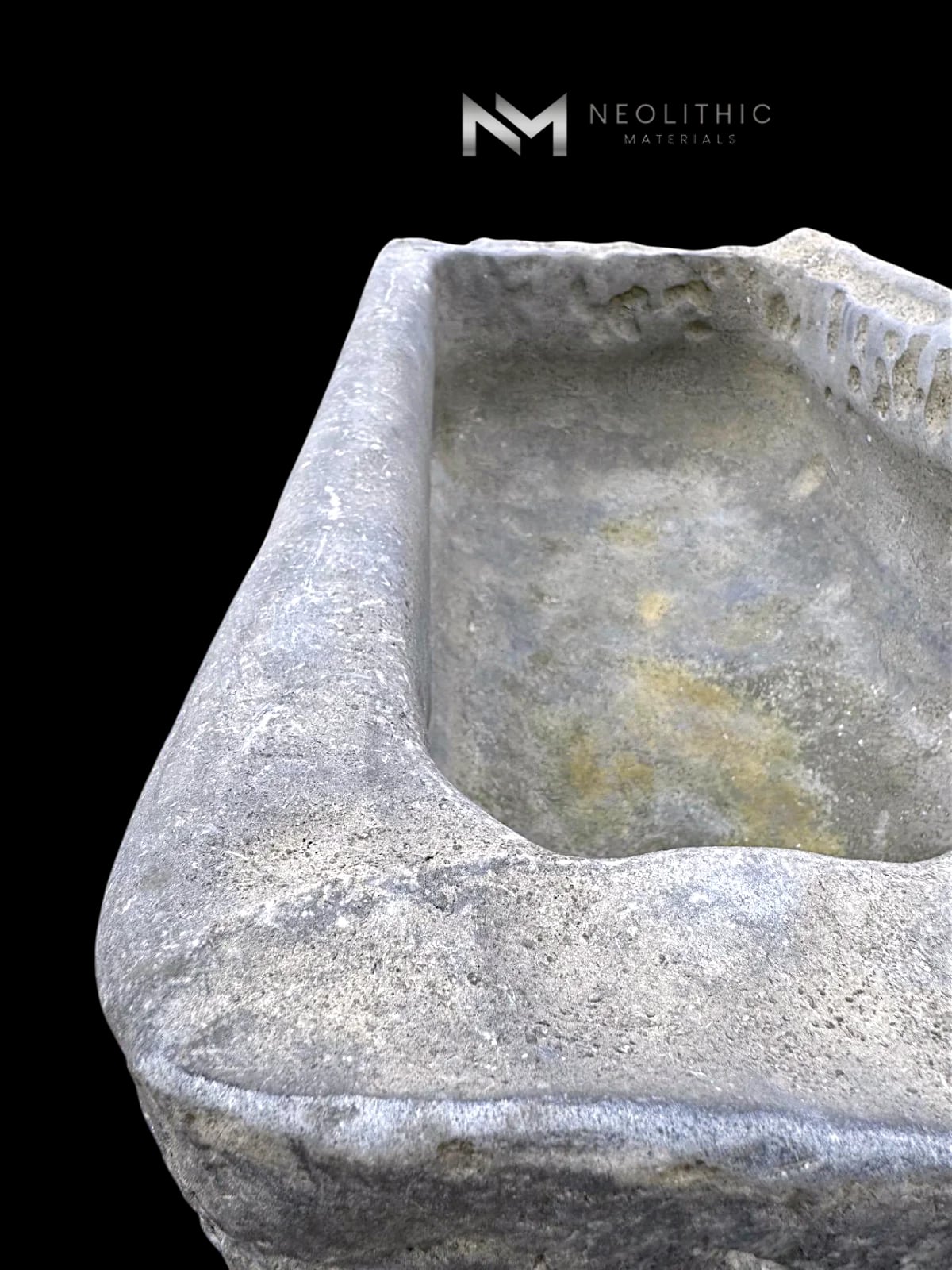 Antique Belgian Bluestone Sink thumbnail 9