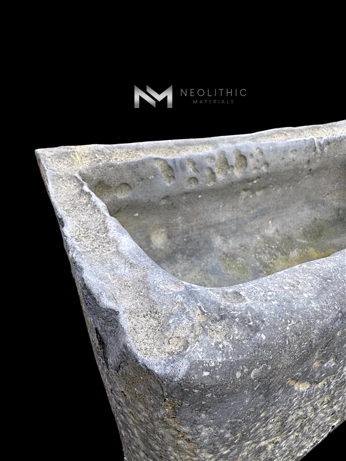 Antique Belgian Bluestone Sink thumbnail 10