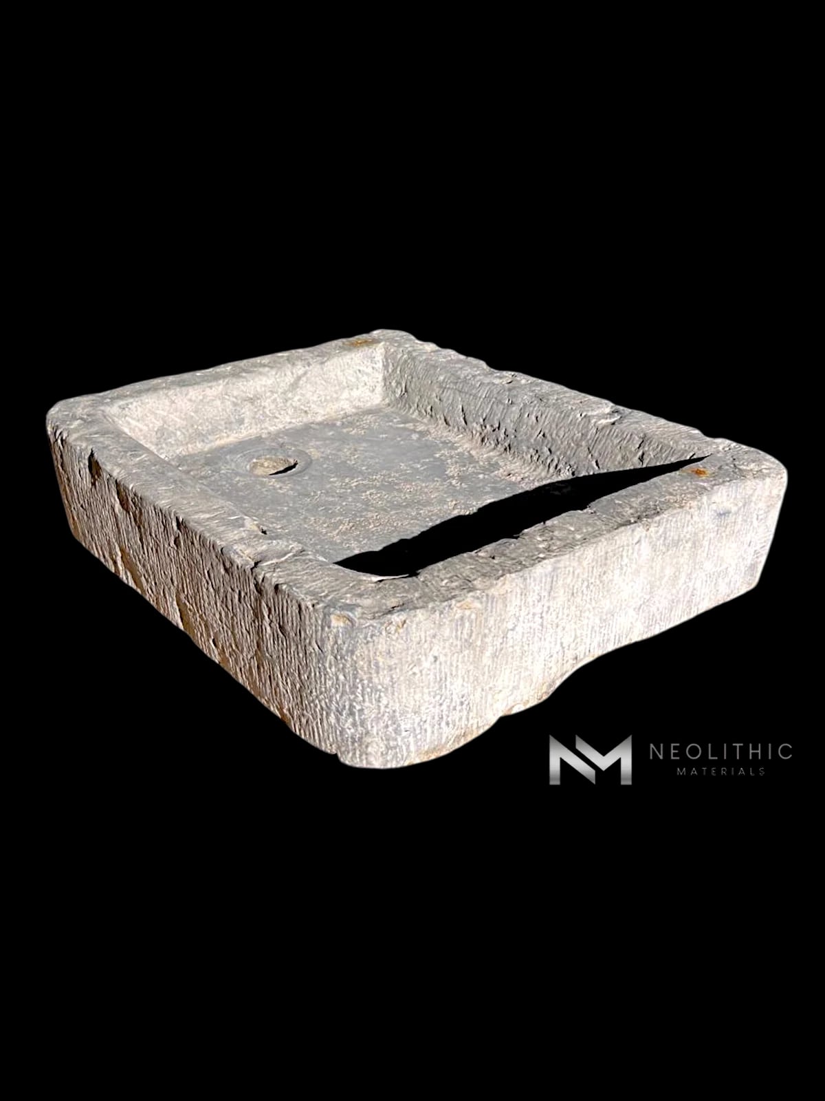 Antique Belgian Bluestone Sink thumbnail 4