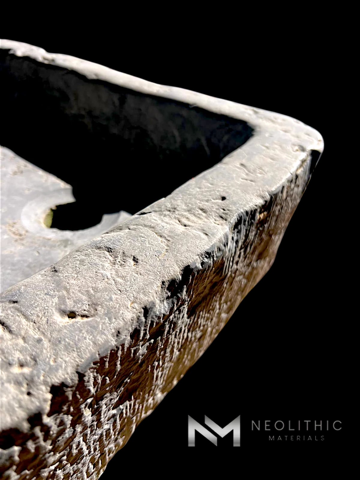 Antique Belgian Bluestone Sink thumbnail 8