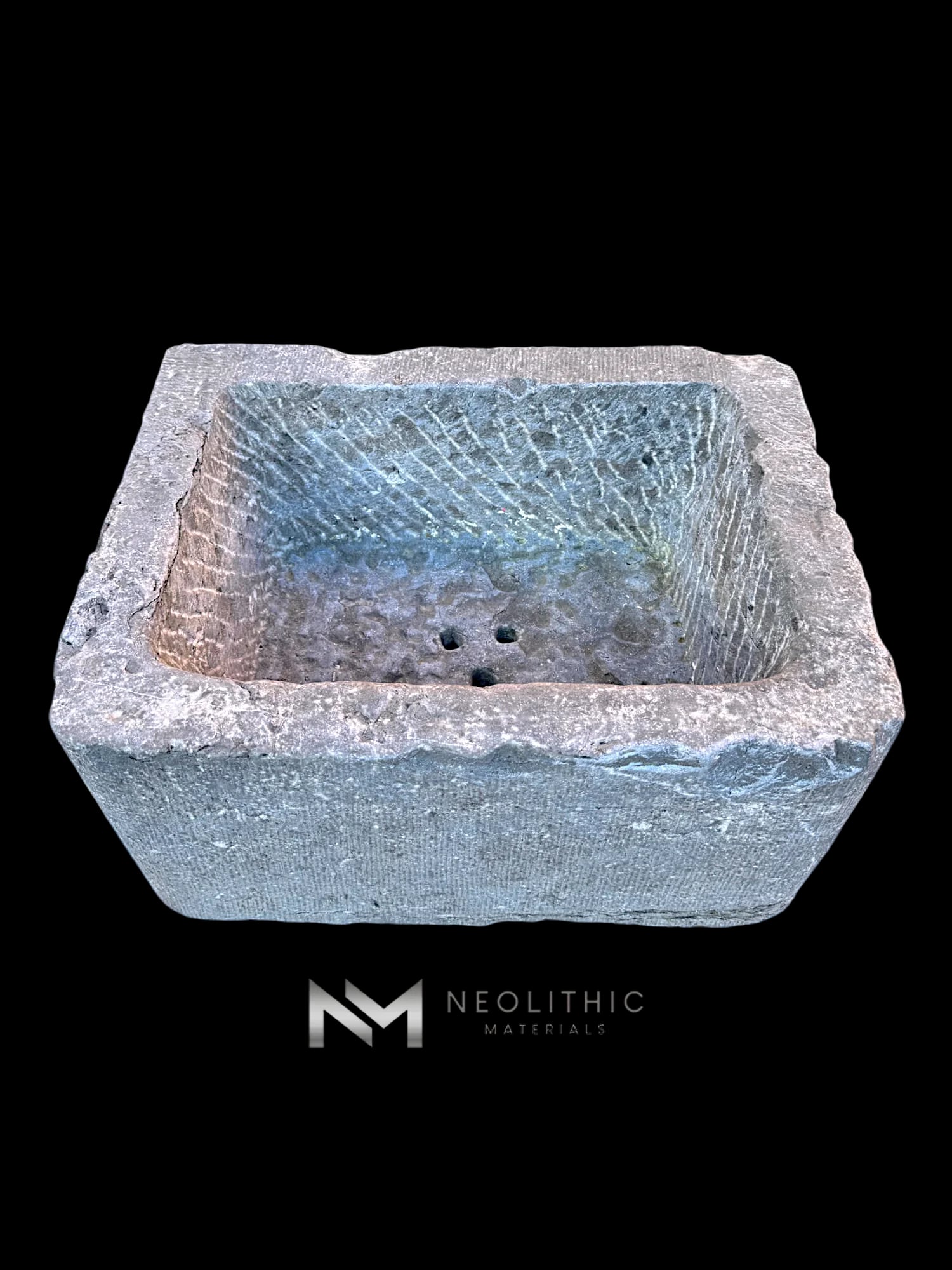 Antique Belgian Bluestone Sink thumbnail 4