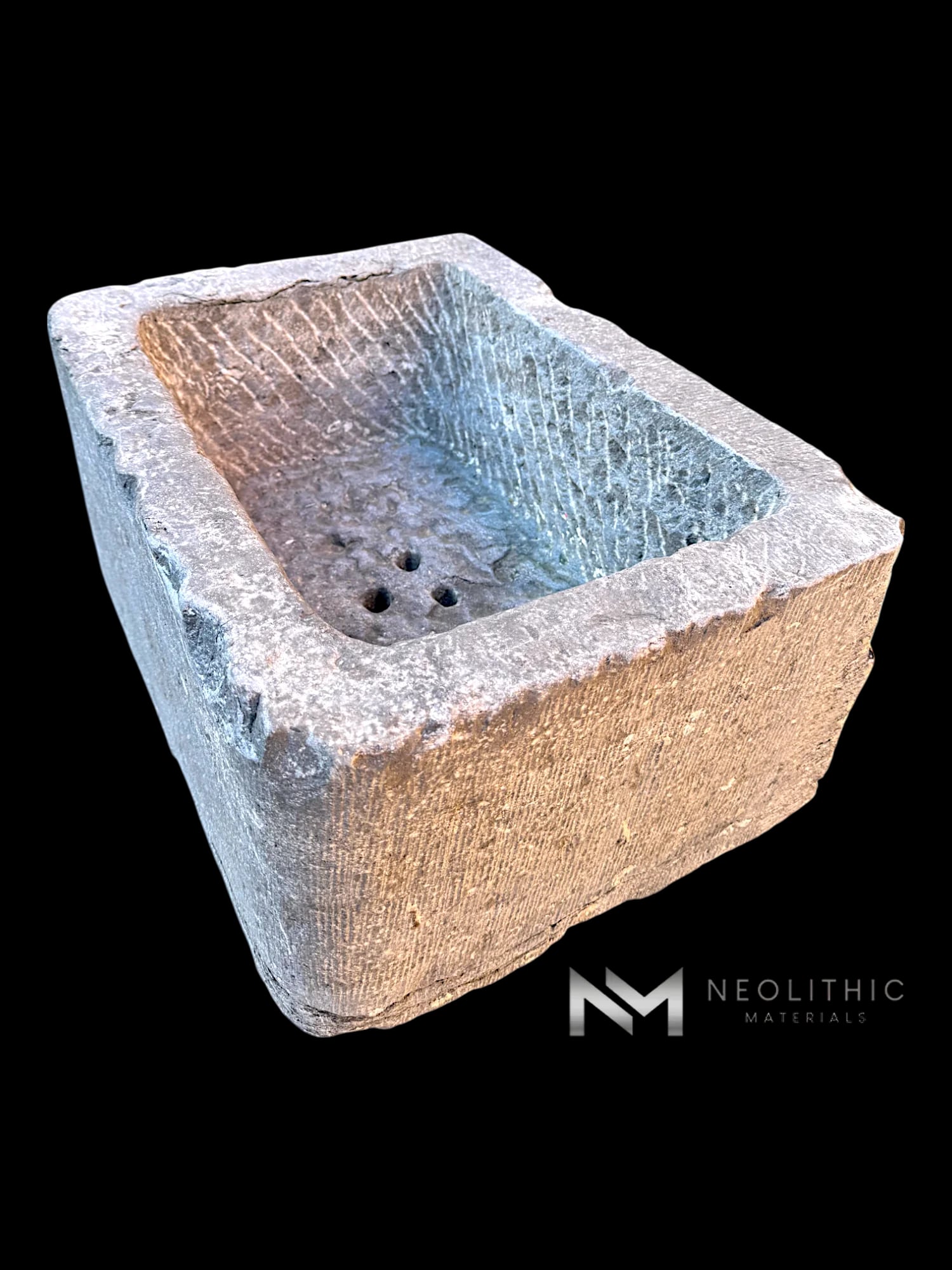 Antique Belgian Bluestone Sink thumbnail 8
