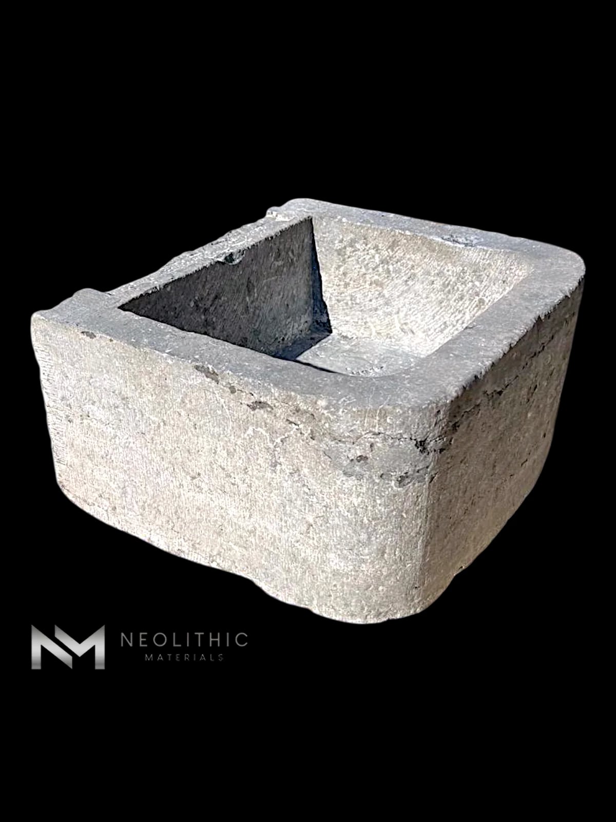 Antique Belgian Bluestone Sink thumbnail 10