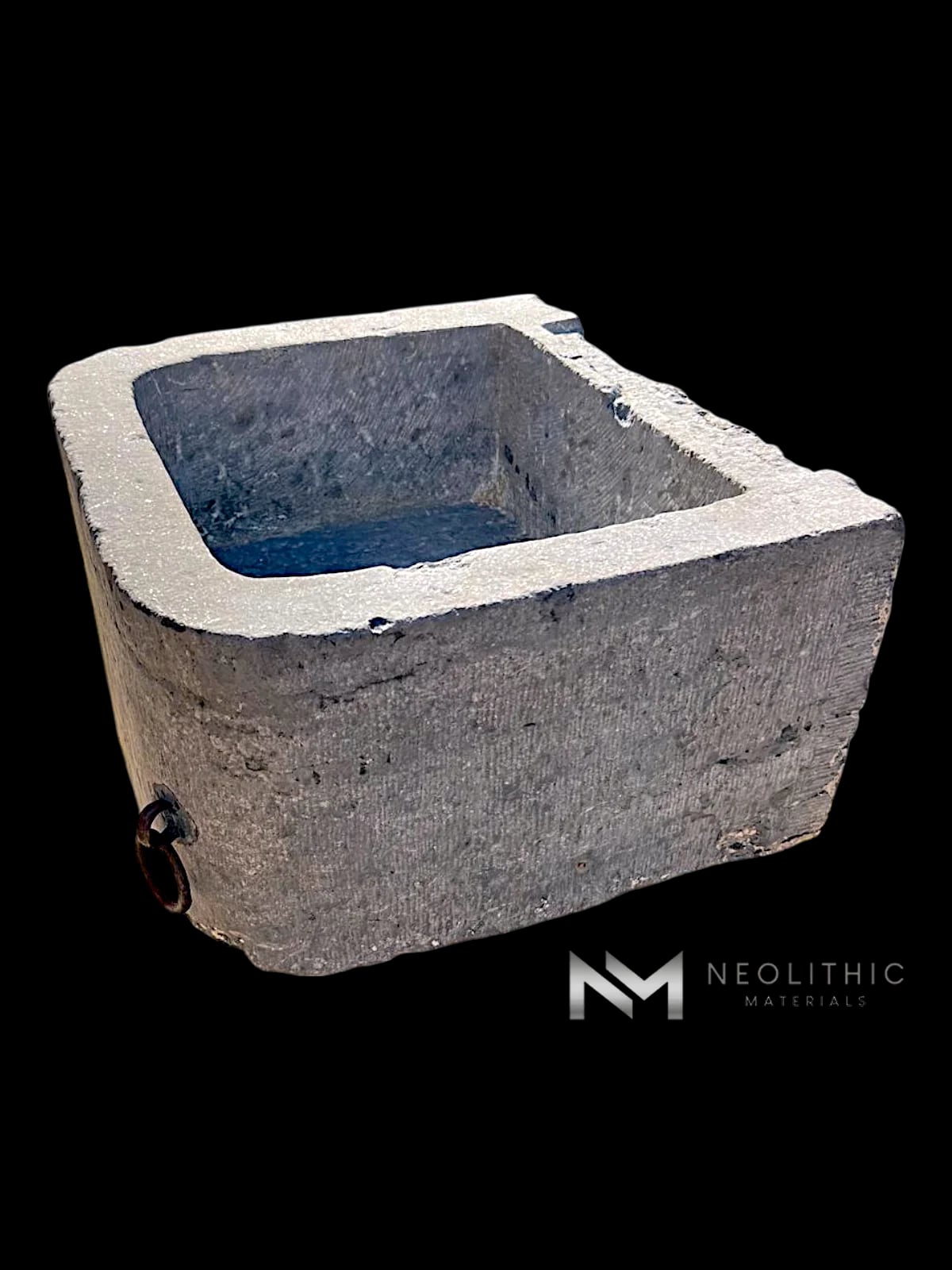Antique Belgian Bluestone Sink thumbnail 14