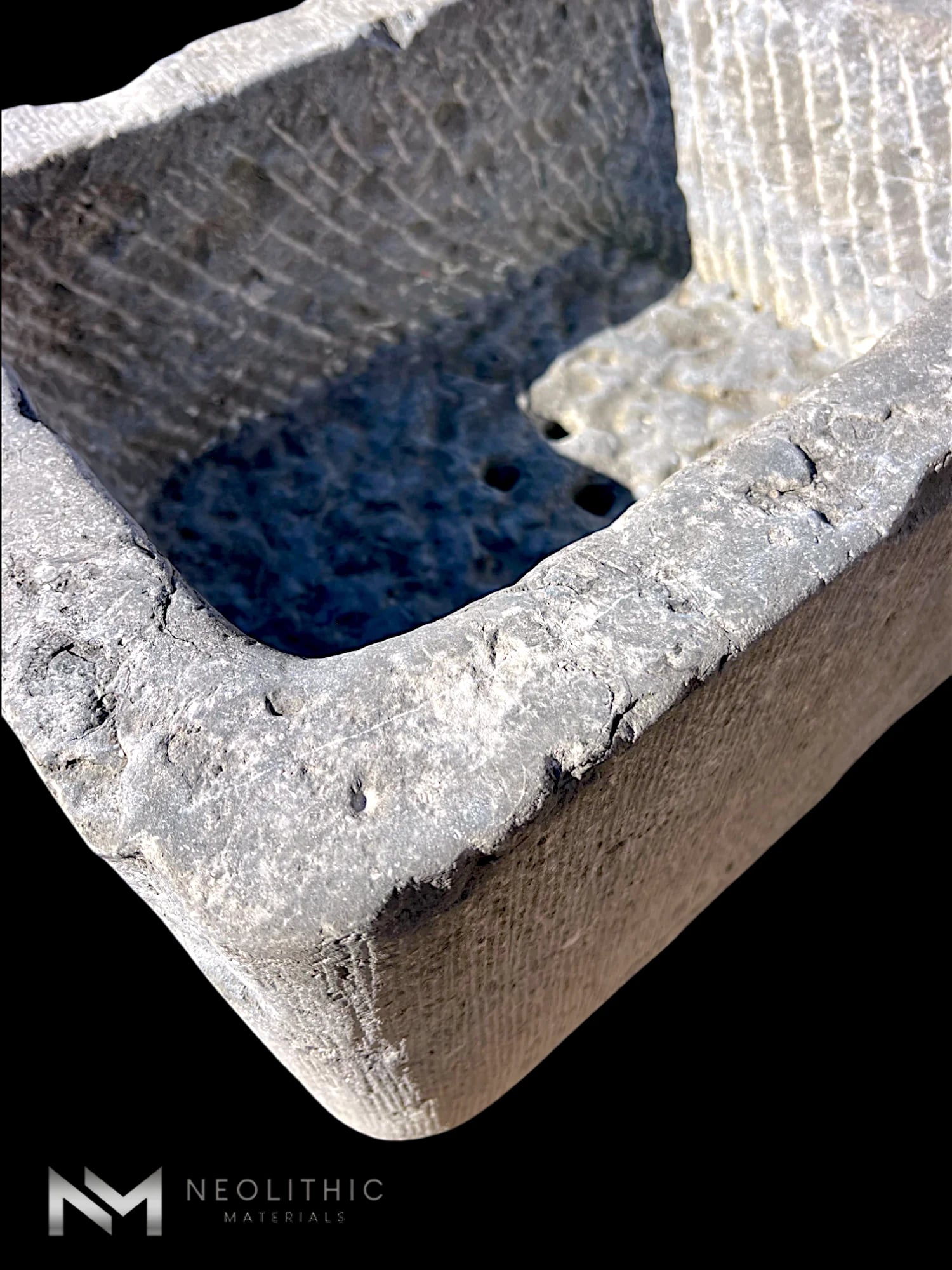 Antique Belgian Bluestone Sink thumbnail 17